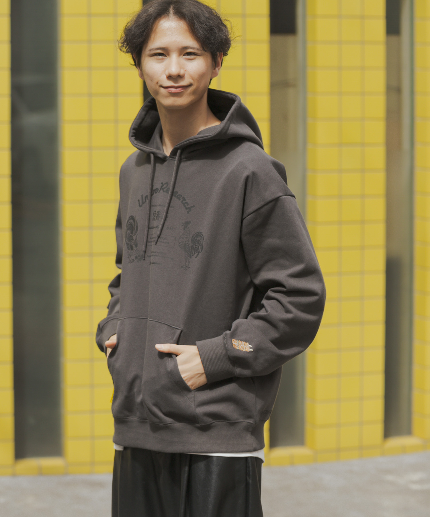 身長：177cm サイズ：L