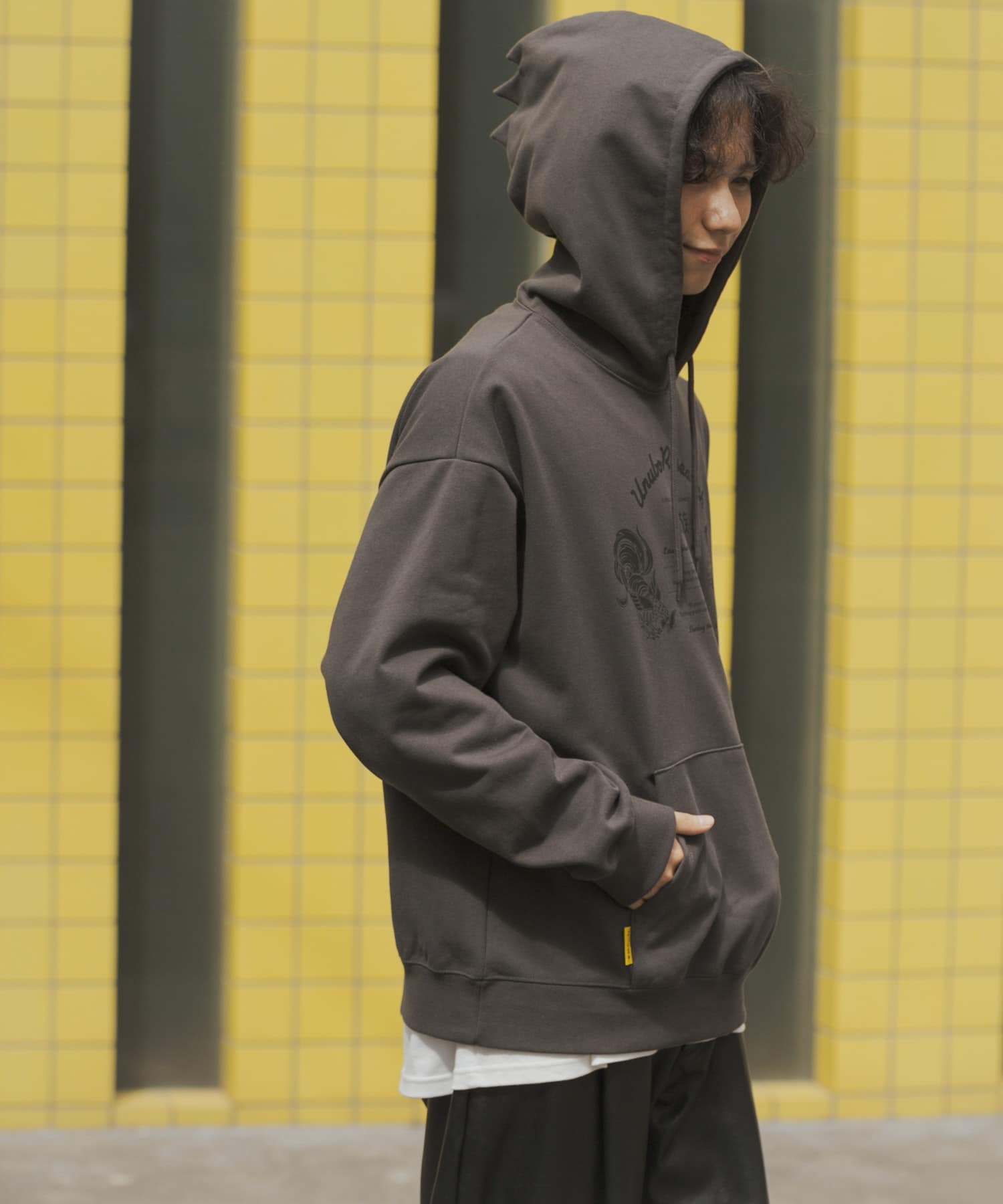 身長：177cm サイズ：L