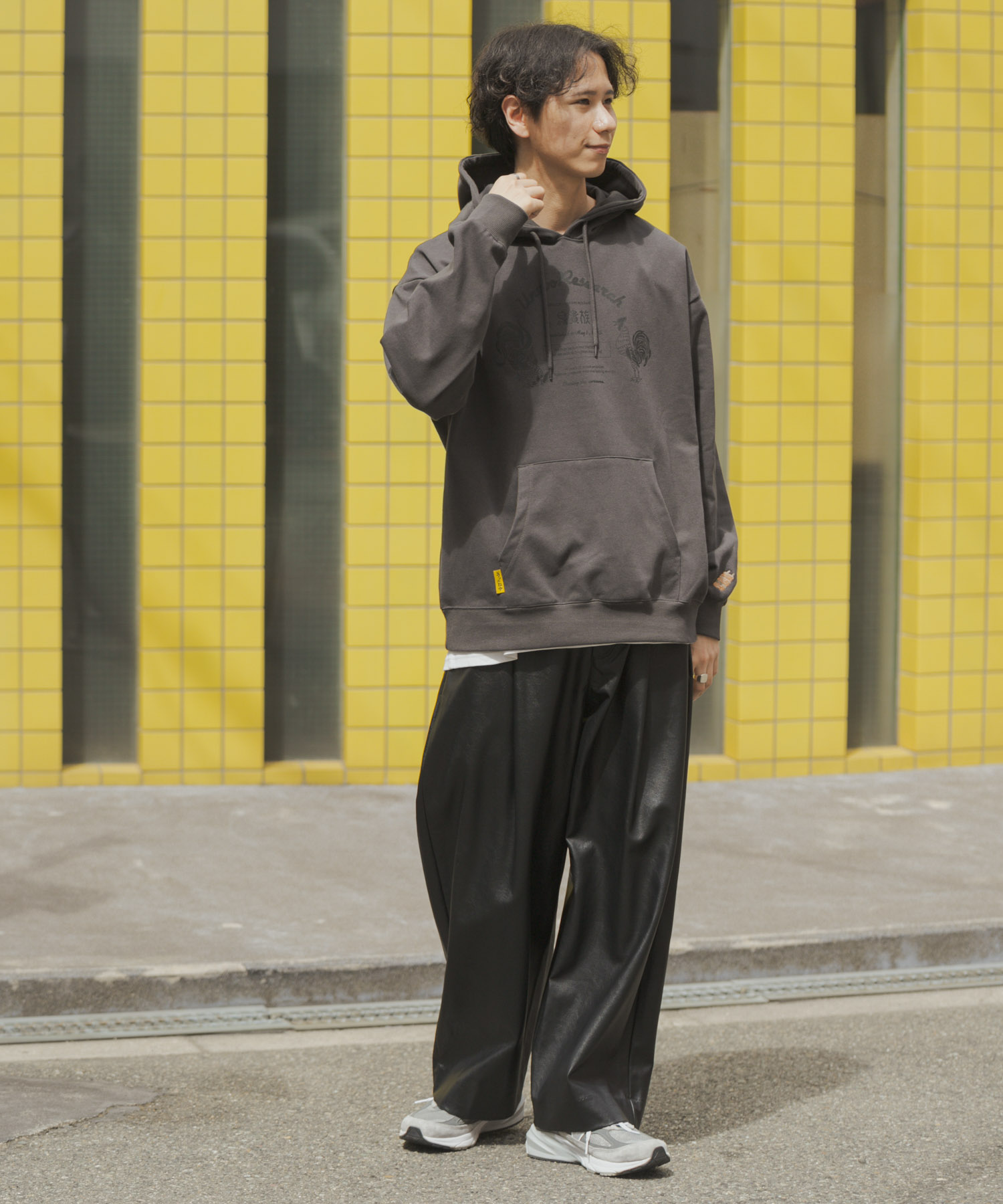 身長：177cm サイズ：L