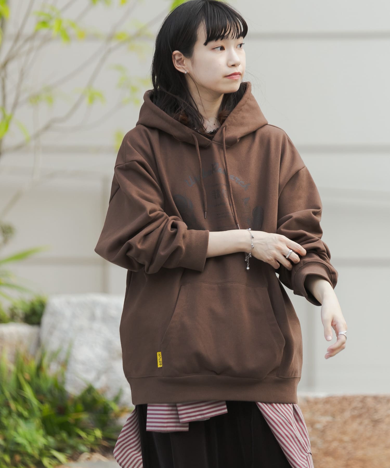 身長：161cm サイズ：L