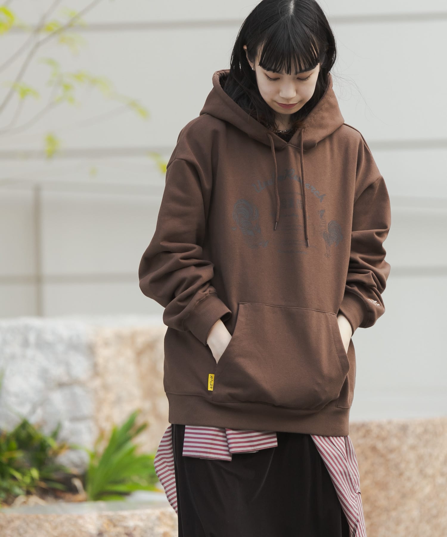 身長：161cm サイズ：L