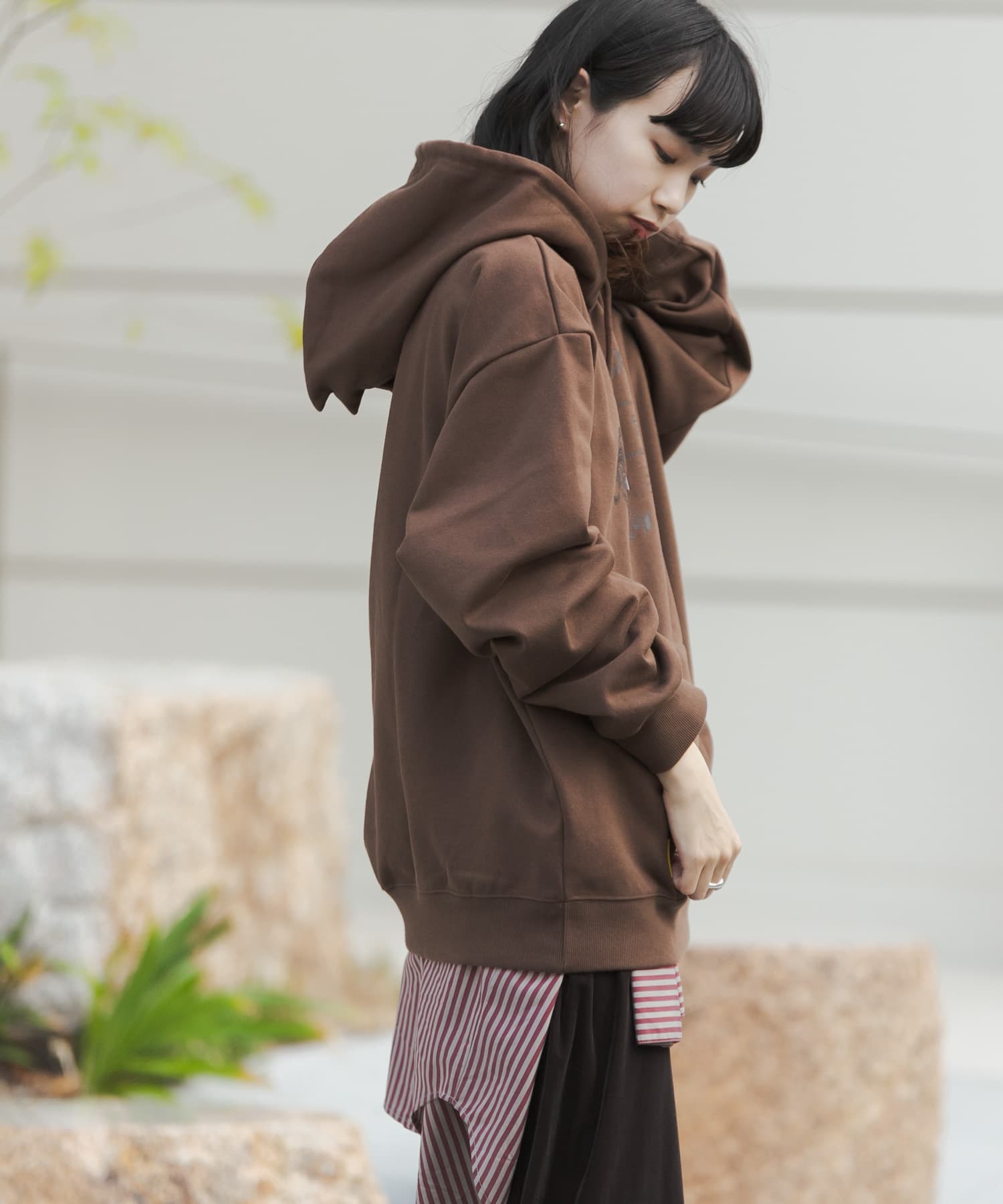 身長：161cm サイズ：L