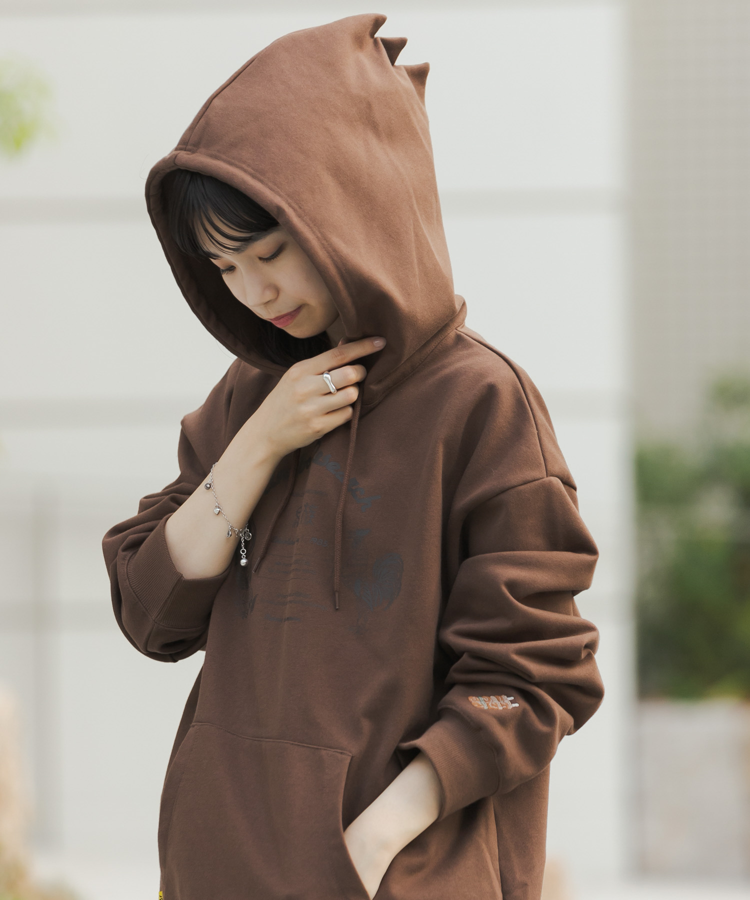 身長：161cm サイズ：L