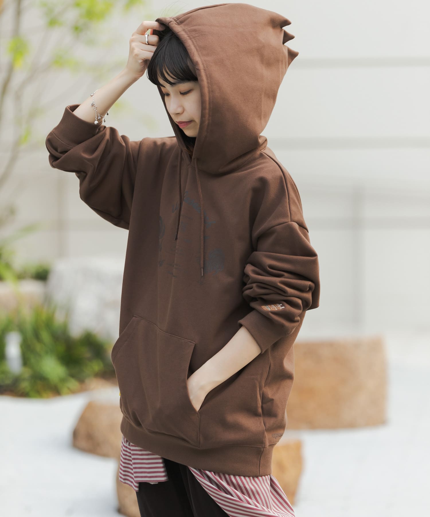 身長：161cm サイズ：L