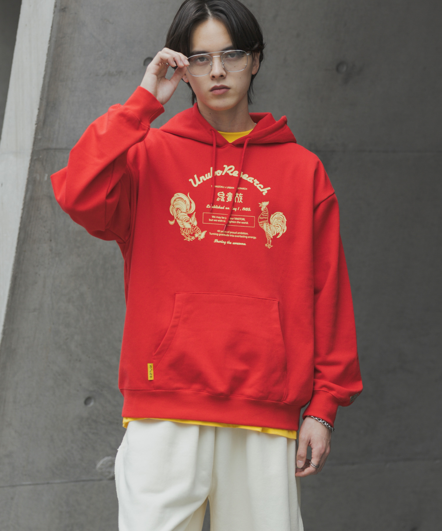 身長：173cm サイズ：L