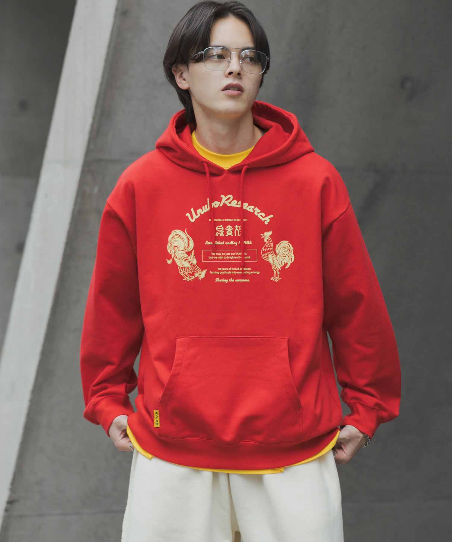 身長：173cm サイズ：L
