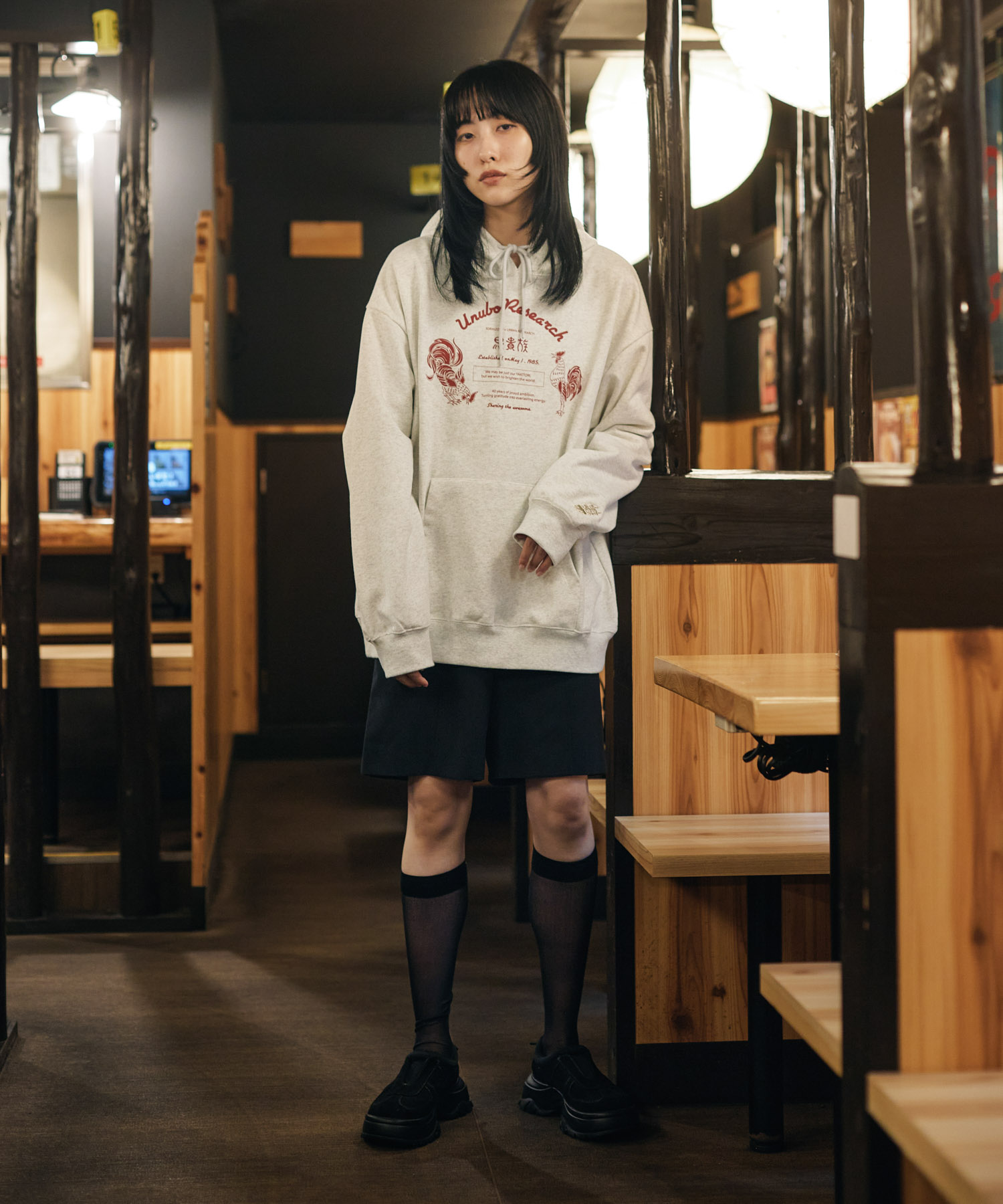 身長：160cm サイズ：L
