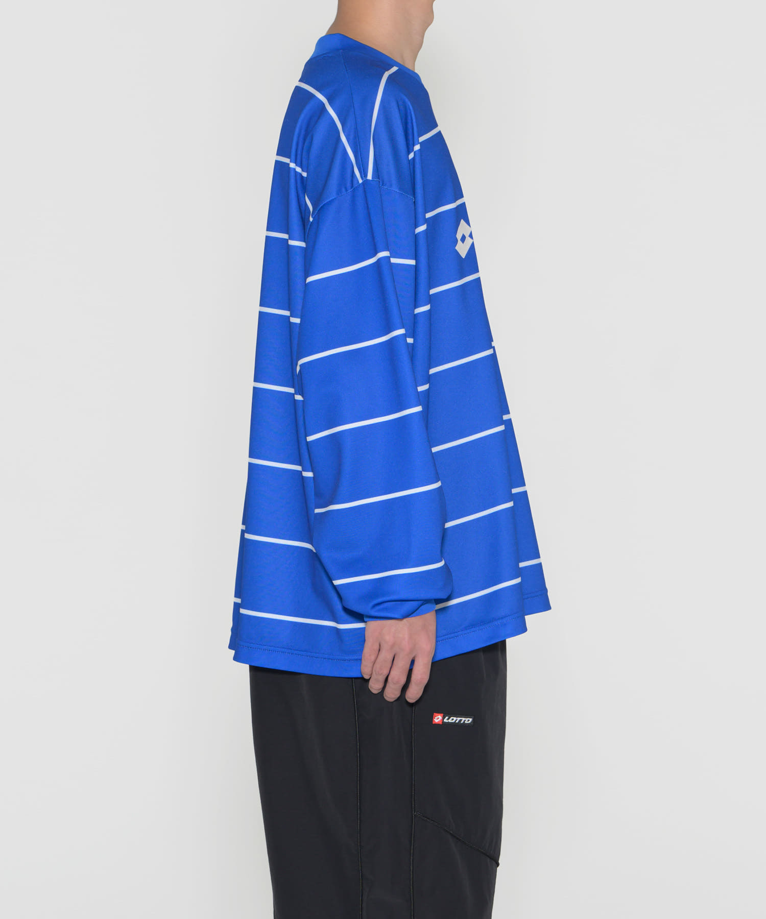 LOTTO BORDER LONG-SLEEVE GAME SHIRTS(M NAVY): トップス｜URBAN