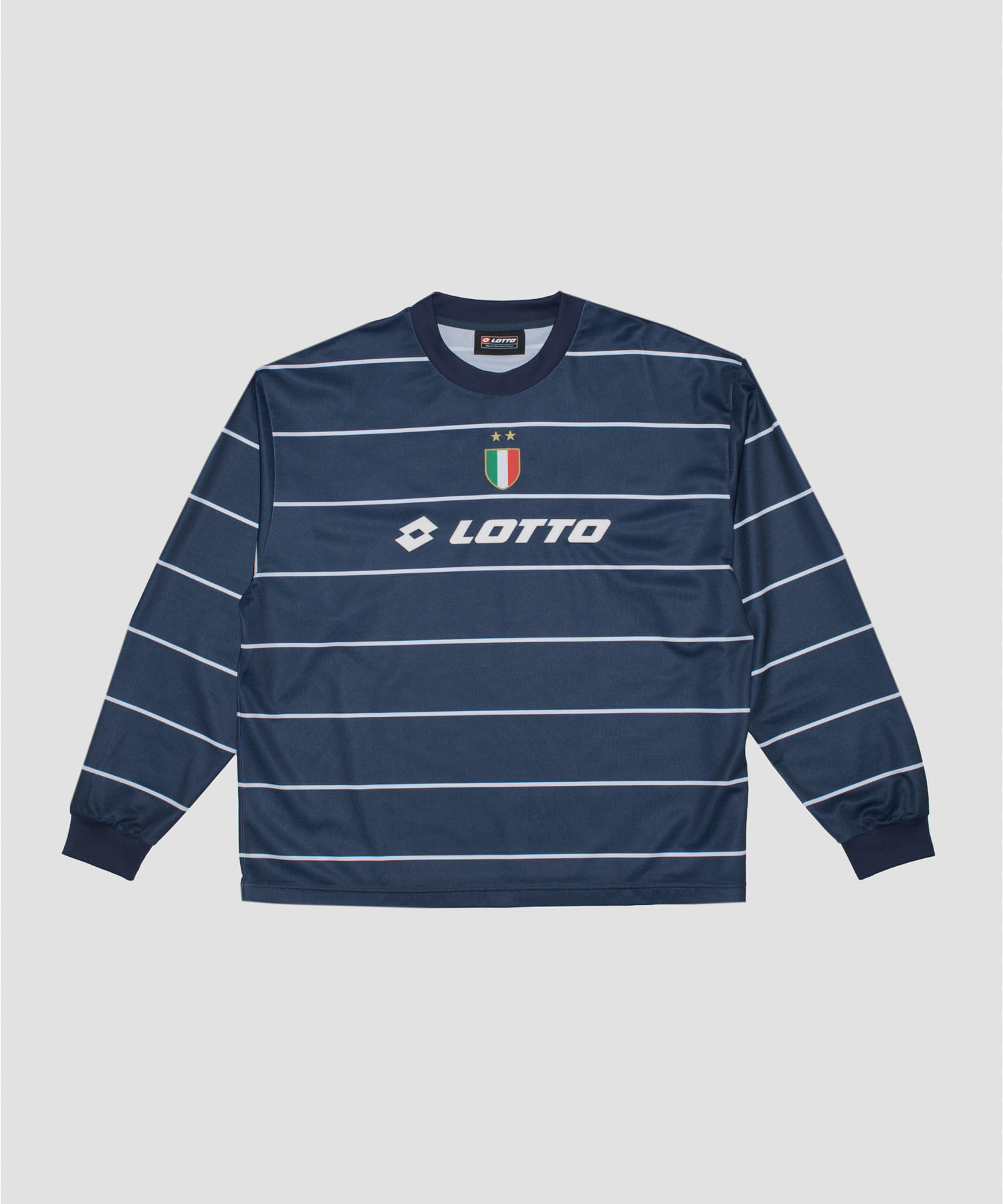LOTTO BORDER LONG-SLEEVE GAME SHIRTS(M NAVY): トップス｜URBAN