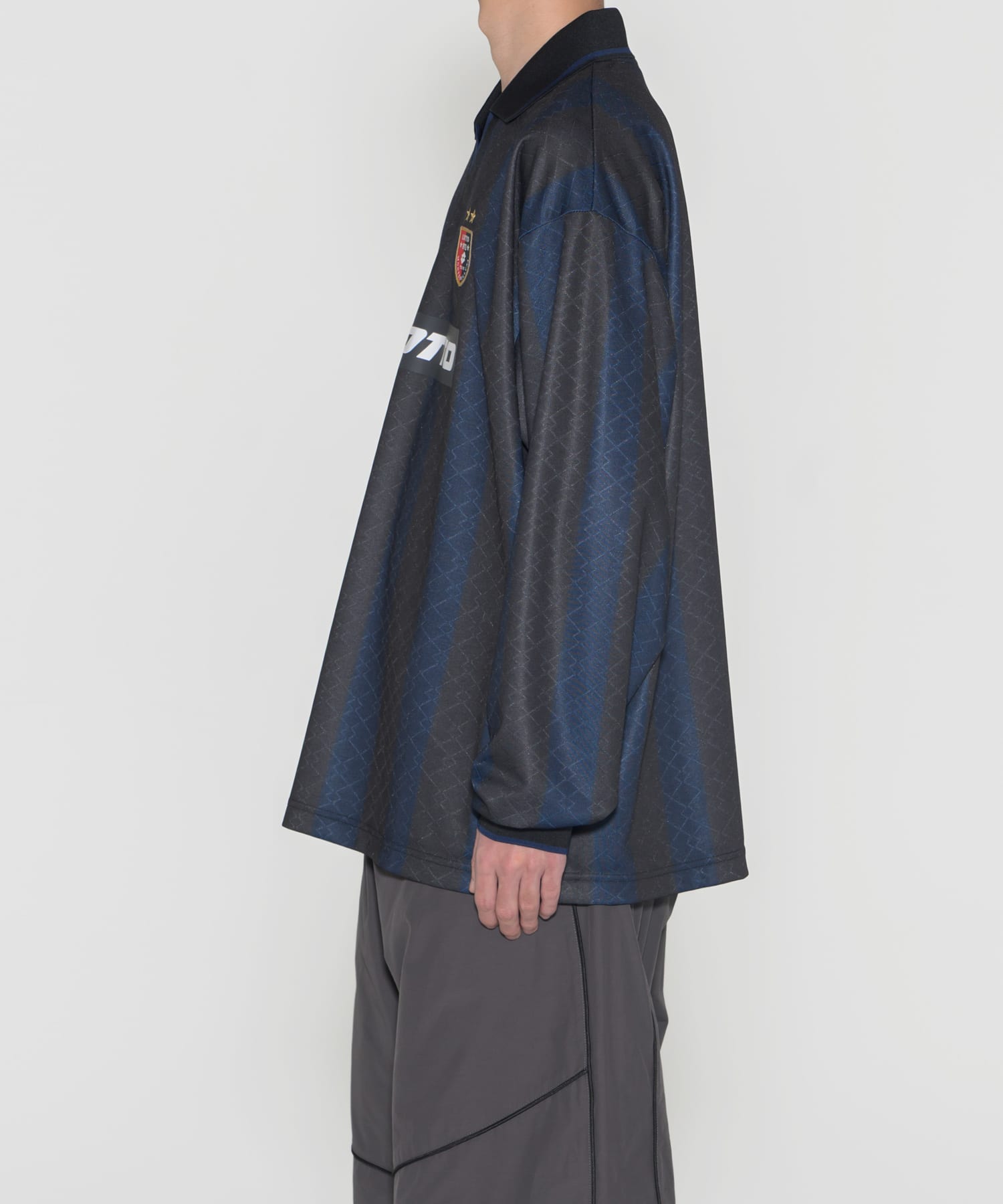 LOTTO MUTED ST LONG-SLEEVE GAME SHIRTS(M BLK×NAY): トップス｜URBAN