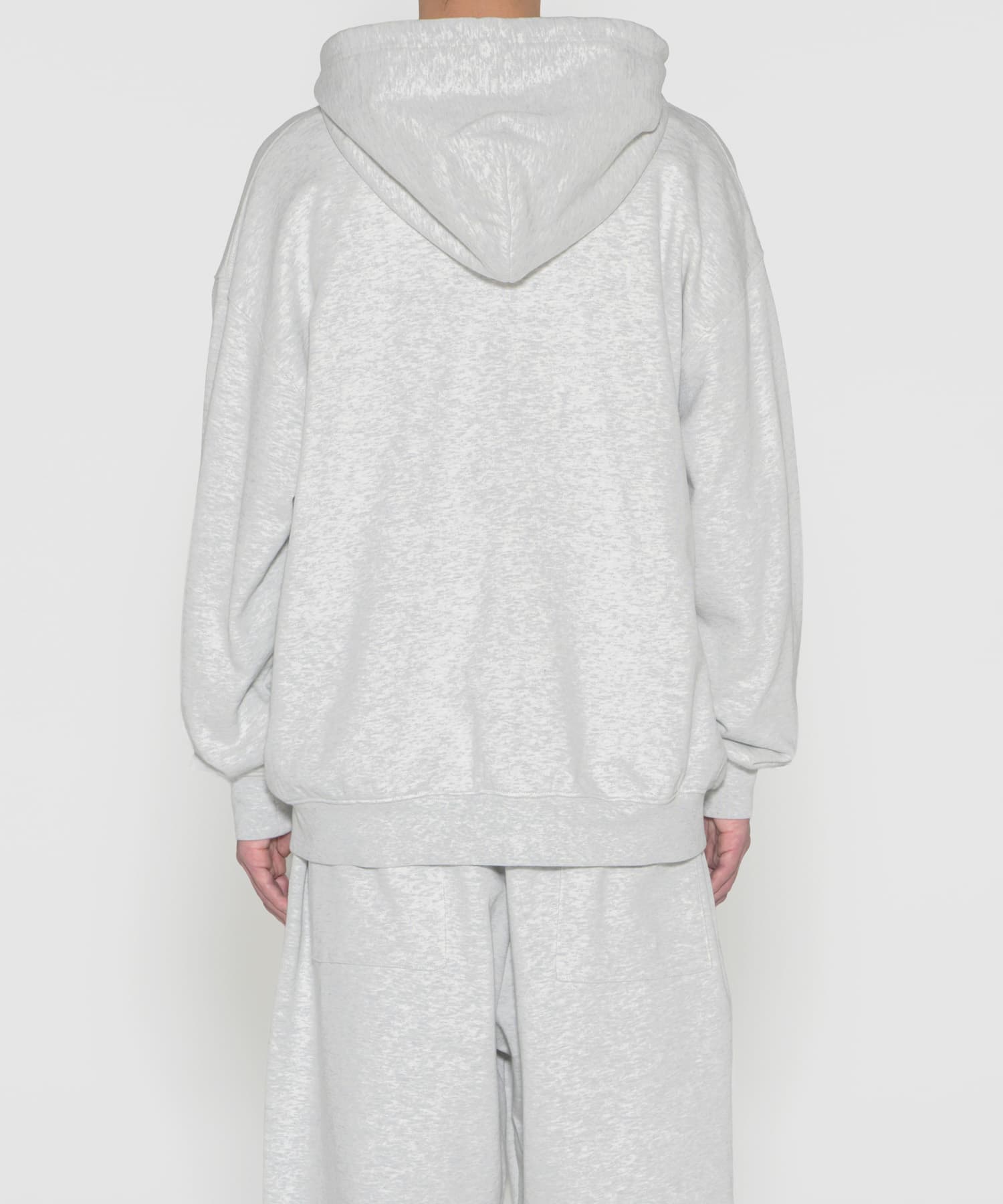 LOTTO　ARCH LOGO SWEAT ZIP HOODIE GRAY M