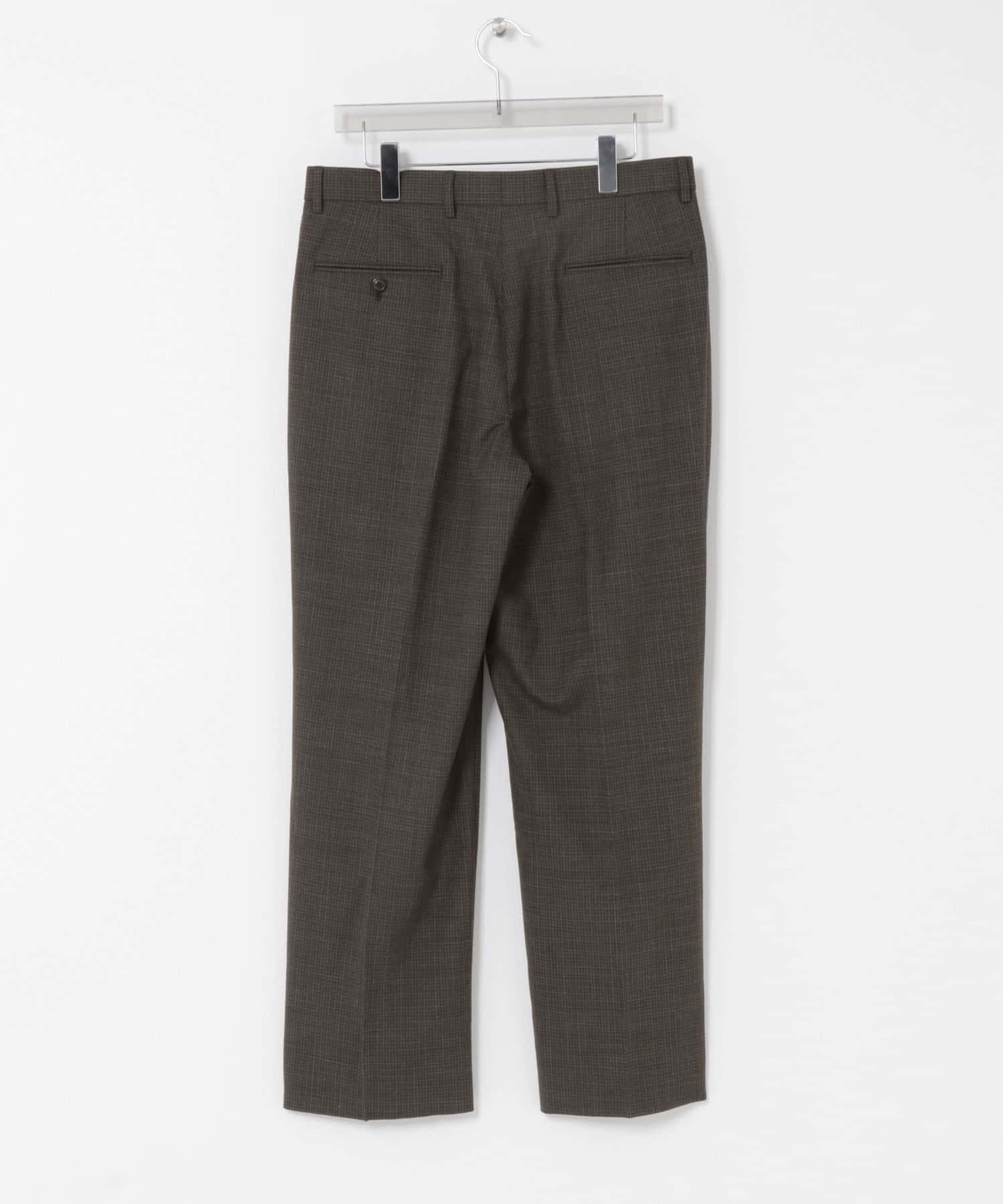 BROOKS BROTHERS　EXCLUSIVE TRS 2INTUCK BROWN 30