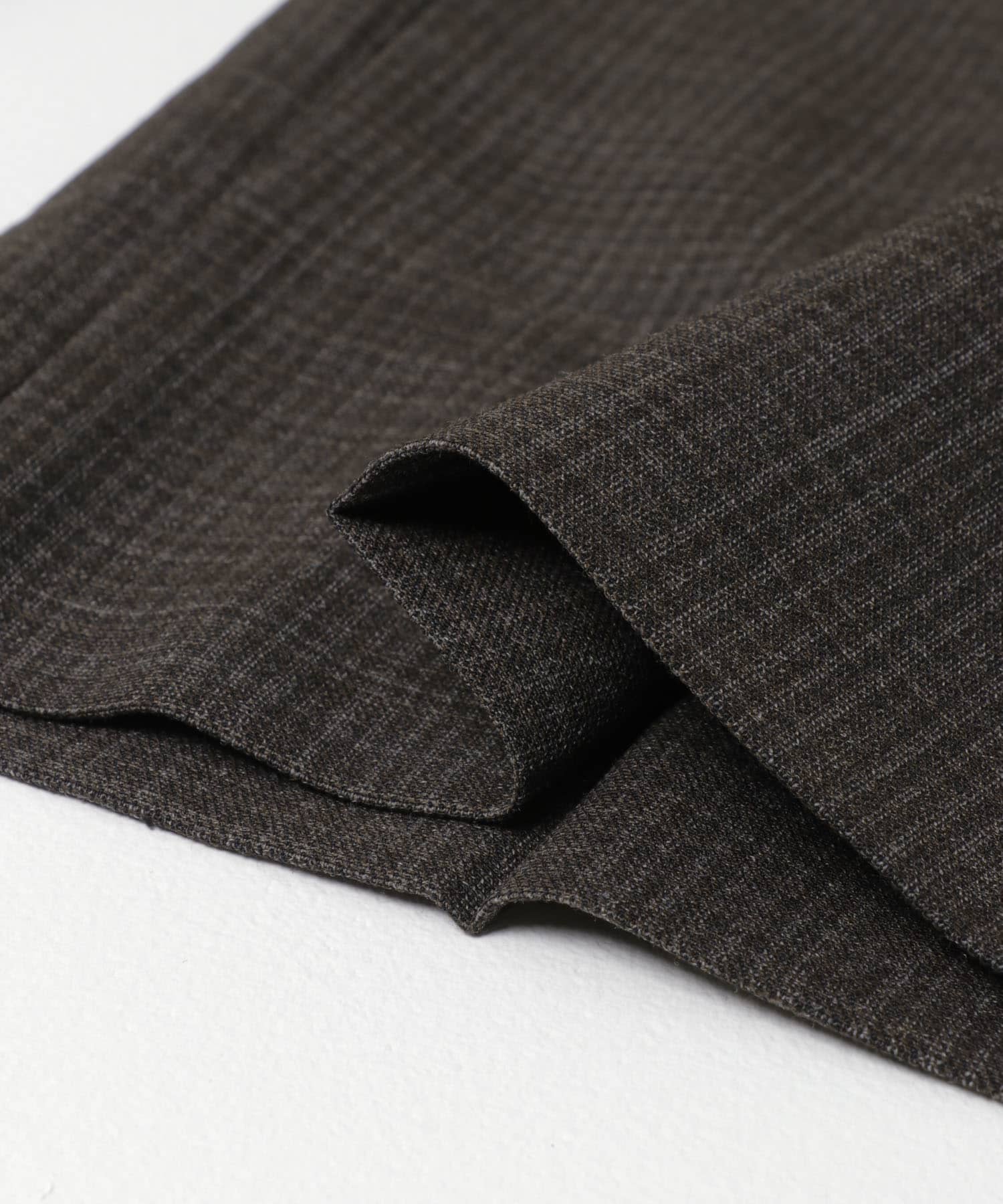 BROOKS BROTHERS　EXCLUSIVE TRS 2INTUCK BROWN 30