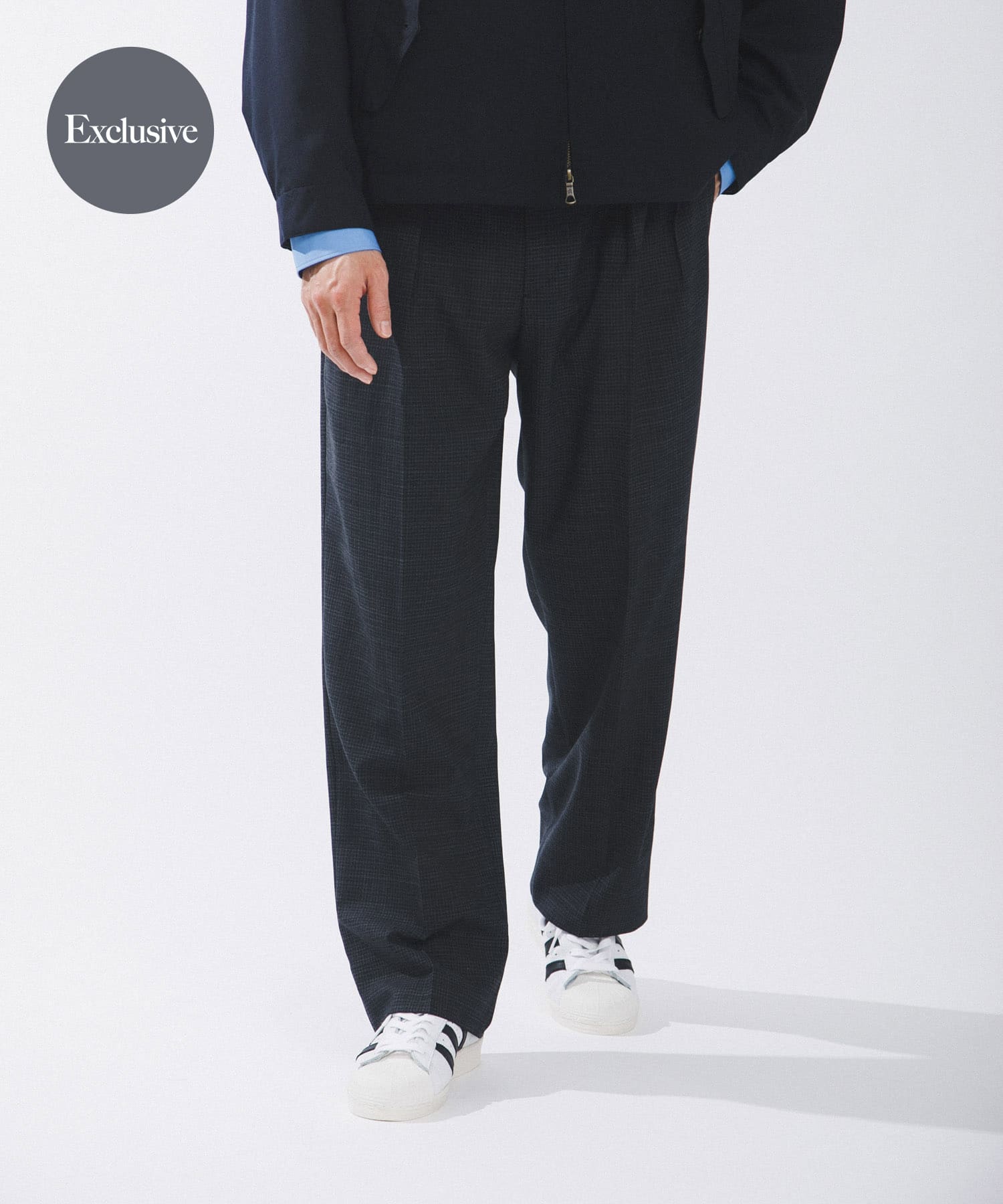 BROOKS BROTHERS　EXCLUSIVE TRS 2INTUCK