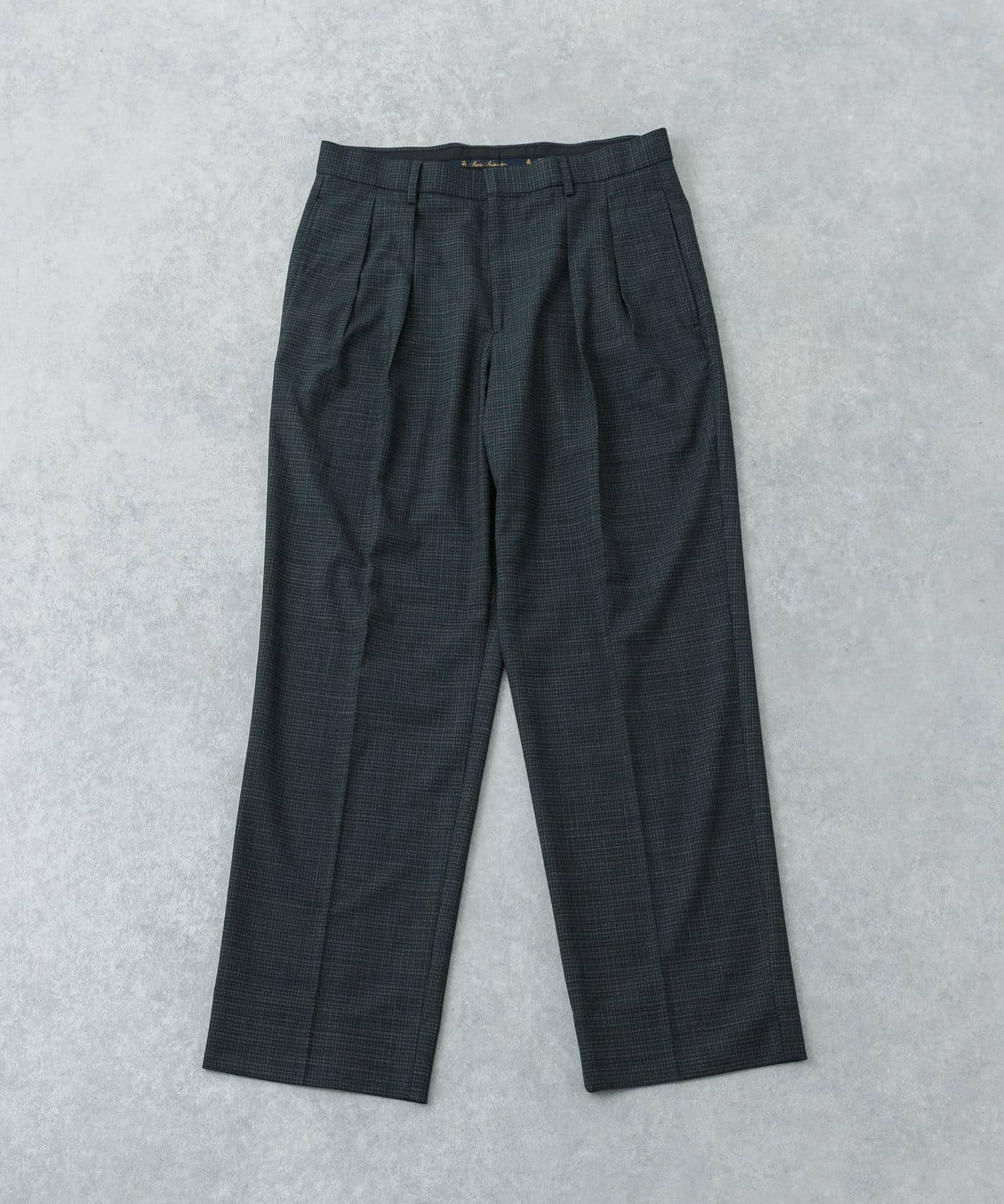 BROOKS BROTHERS　EXCLUSIVE TRS 2INTUCK GRY 30