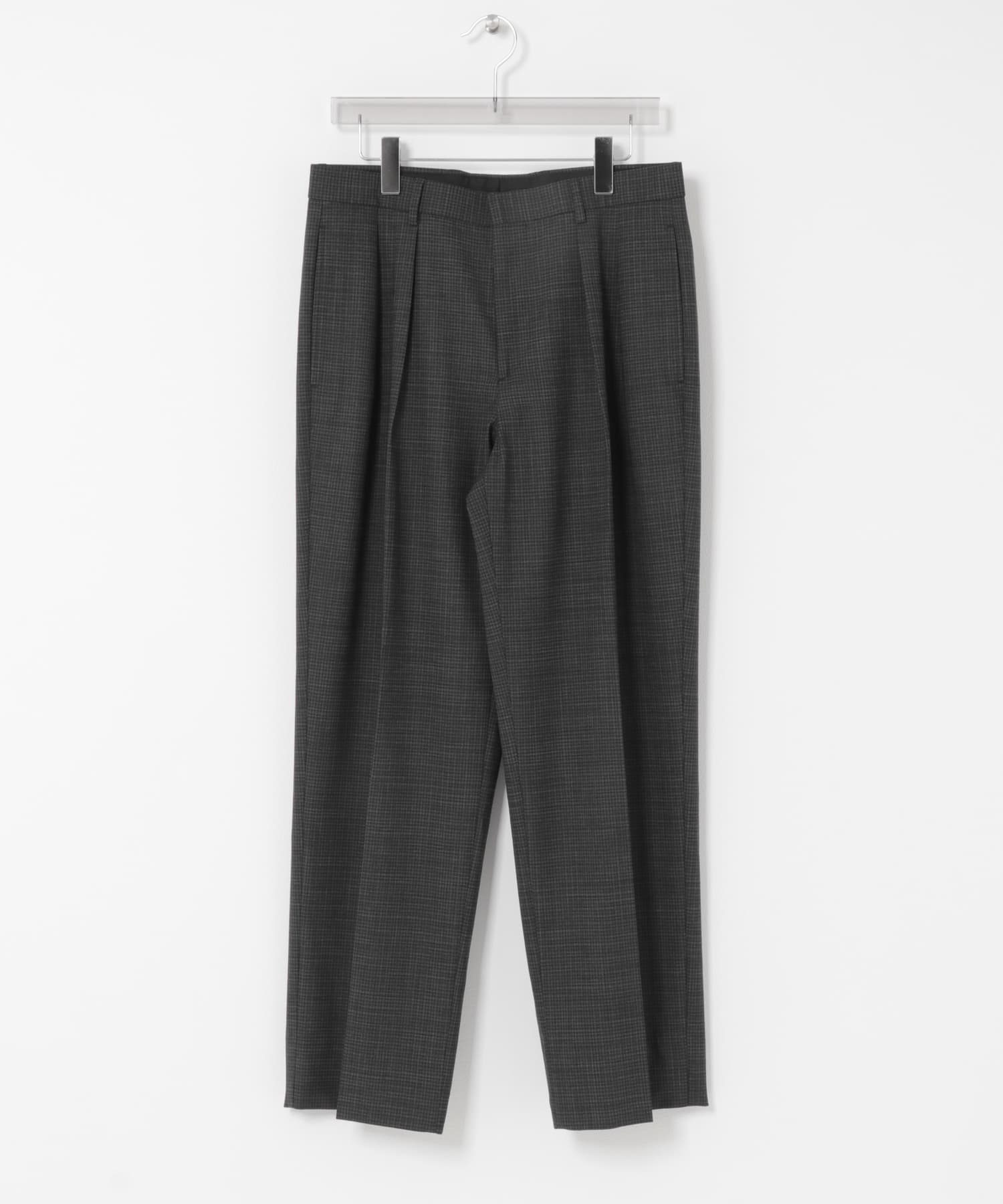 BROOKS BROTHERS　EXCLUSIVE TRS 2INTUCK GRY 30