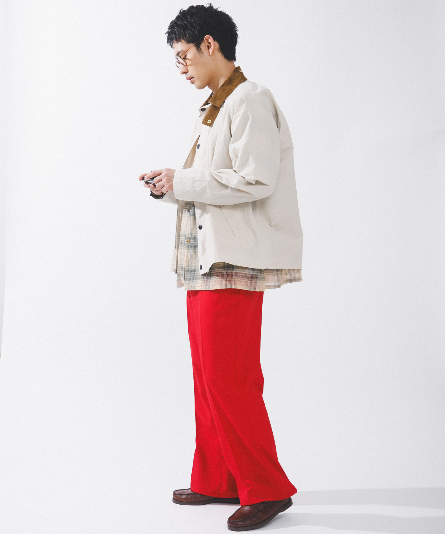 身長：178cm サイズ：L