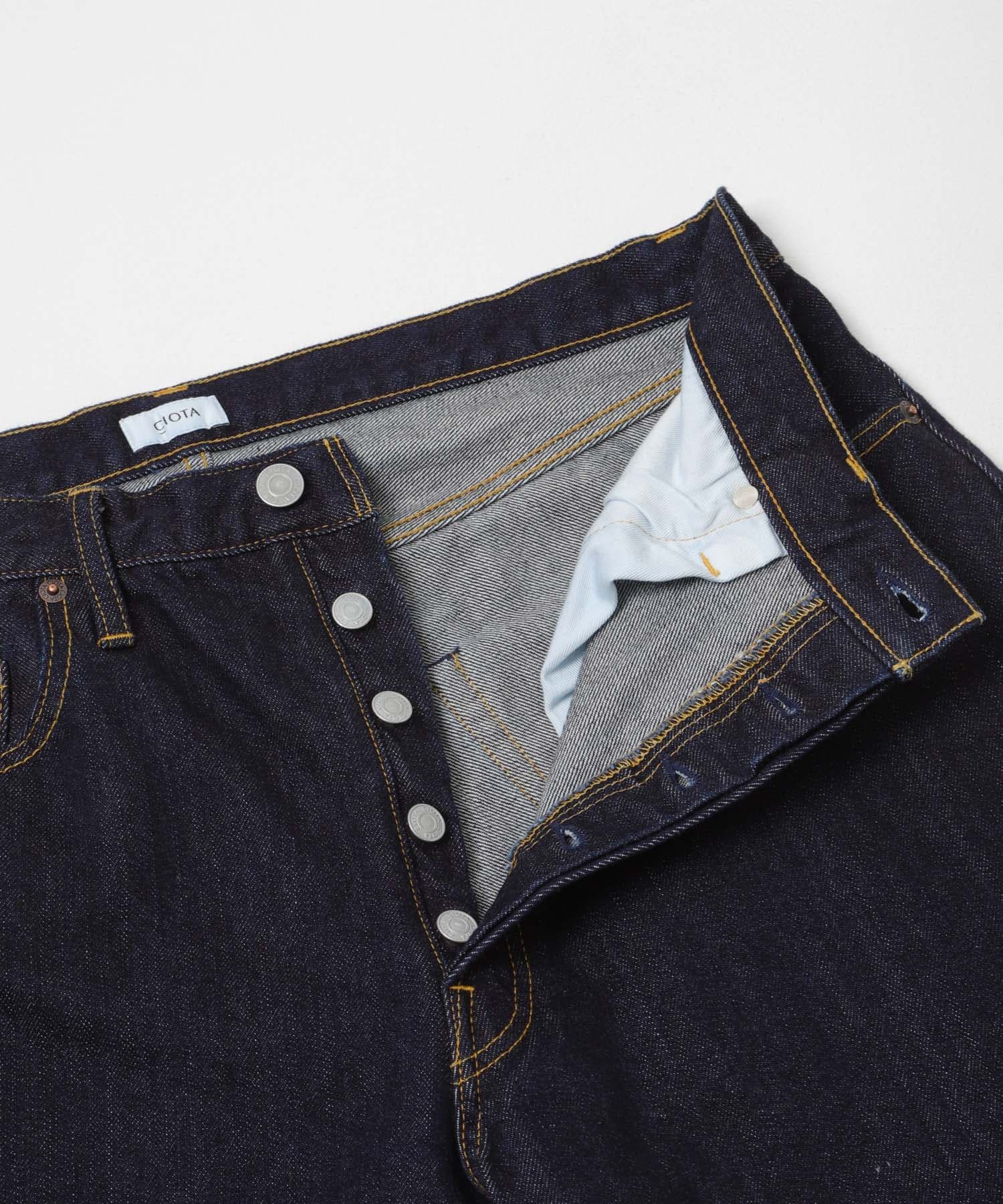 『別注』CIOTA×URBAN RESEARCH　STRAIGHT 5 POCKET PANTS DARK NAVY 30