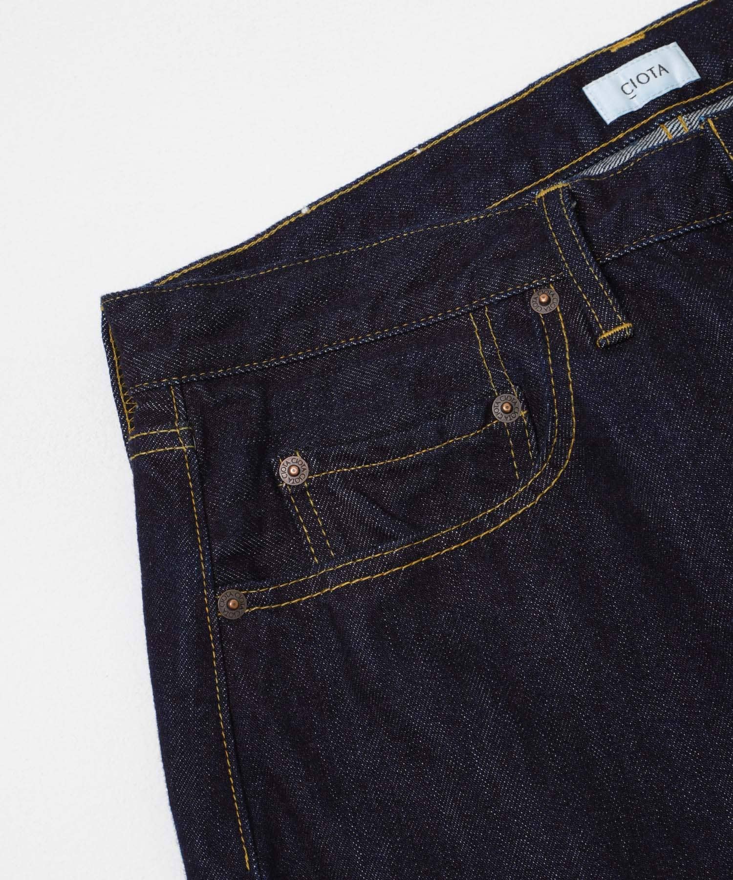 『別注』CIOTA×URBAN RESEARCH　STRAIGHT 5 POCKET PANTS DARK NAVY 30