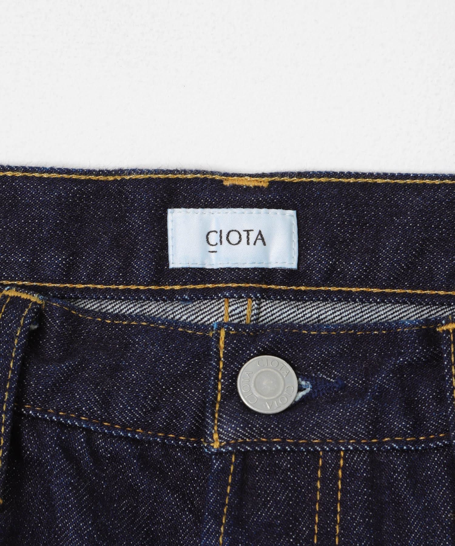 『別注』CIOTA×URBAN RESEARCH　STRAIGHT 5 POCKET PANTS DARK NAVY 32