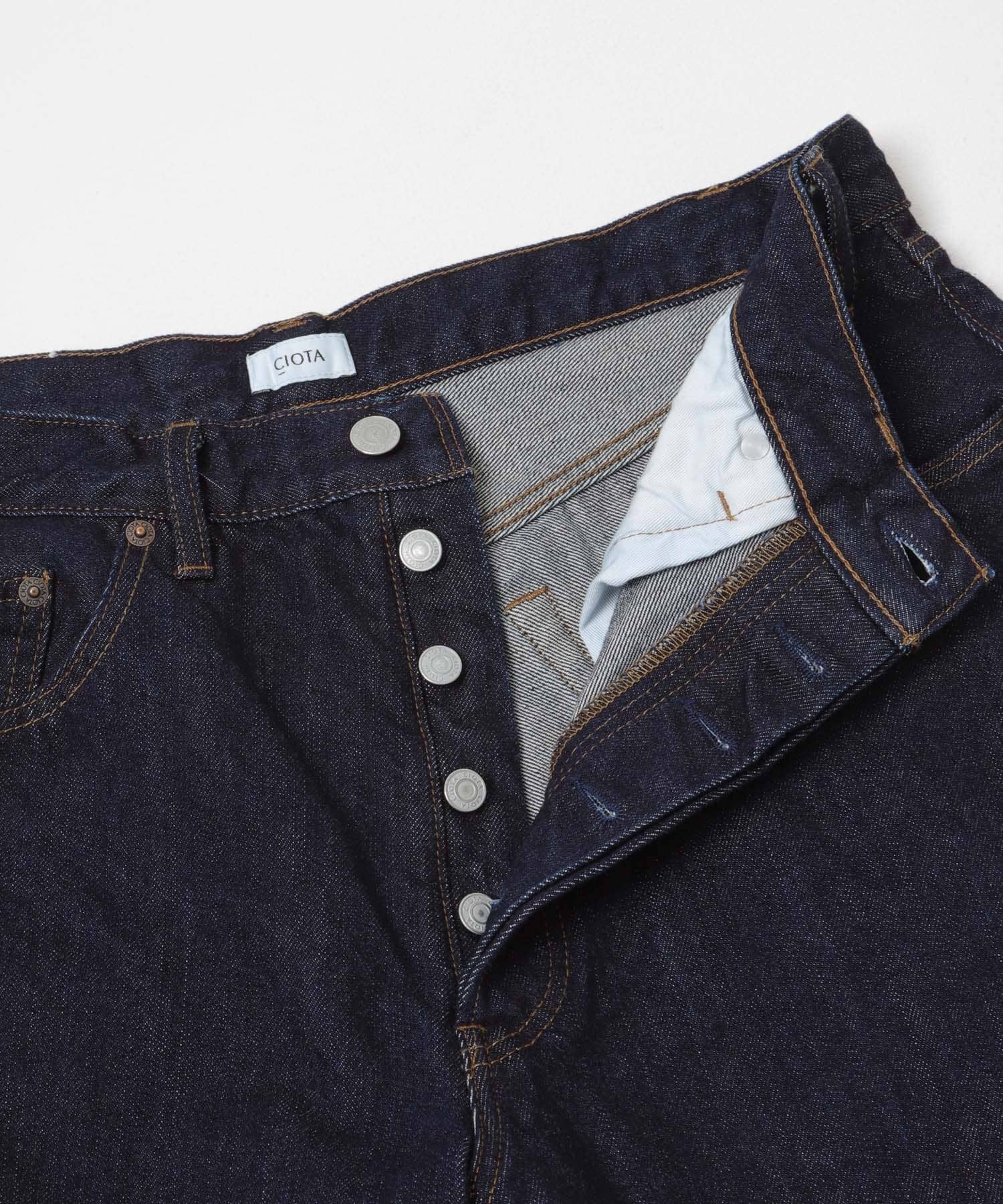 『別注』CIOTA×URBAN RESEARCH　BAGGY 5 POCKET PANTS DARK NAVY 30