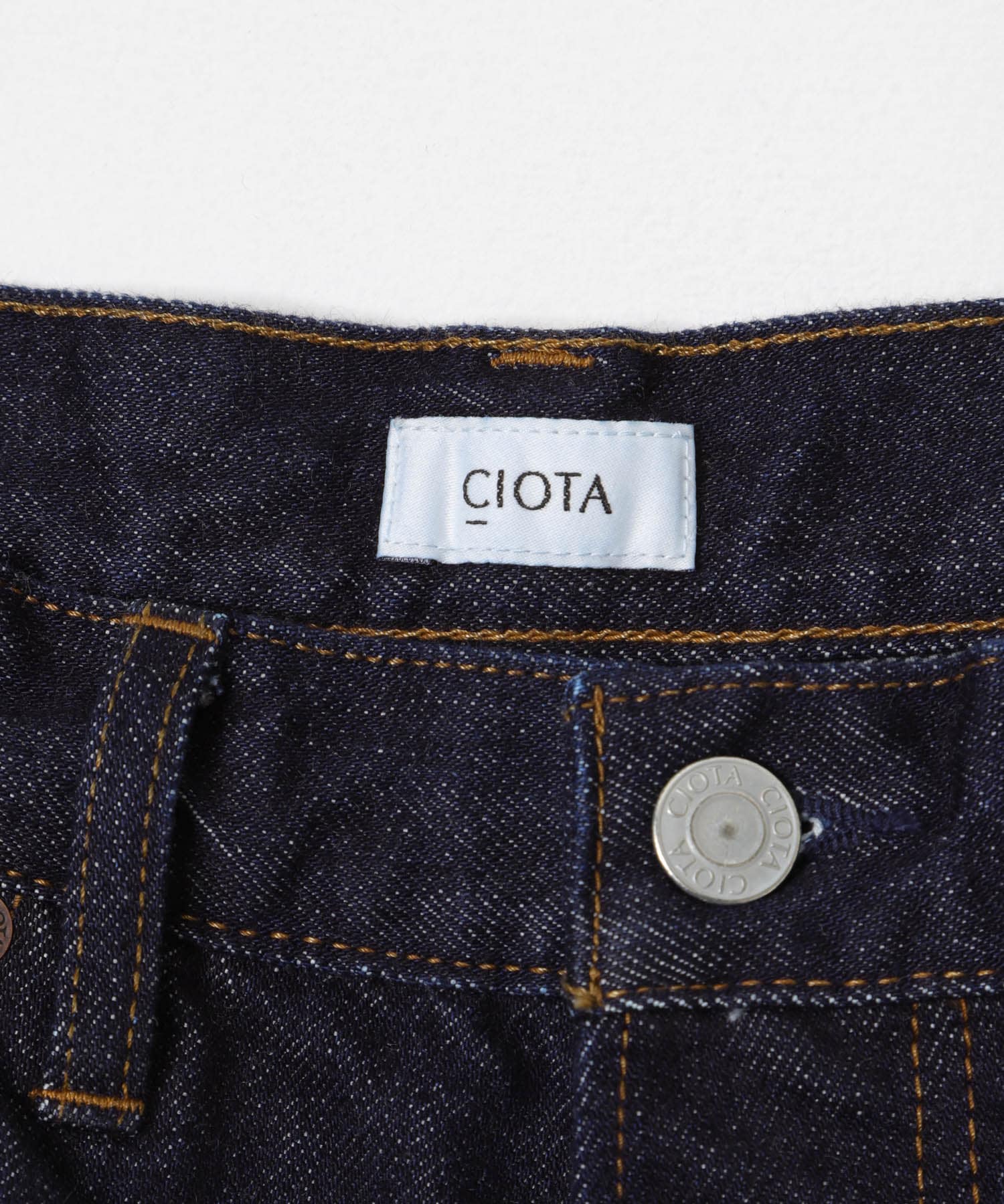 『別注』CIOTA×URBAN RESEARCH　BAGGY 5 POCKET PANTS DARK NAVY 32