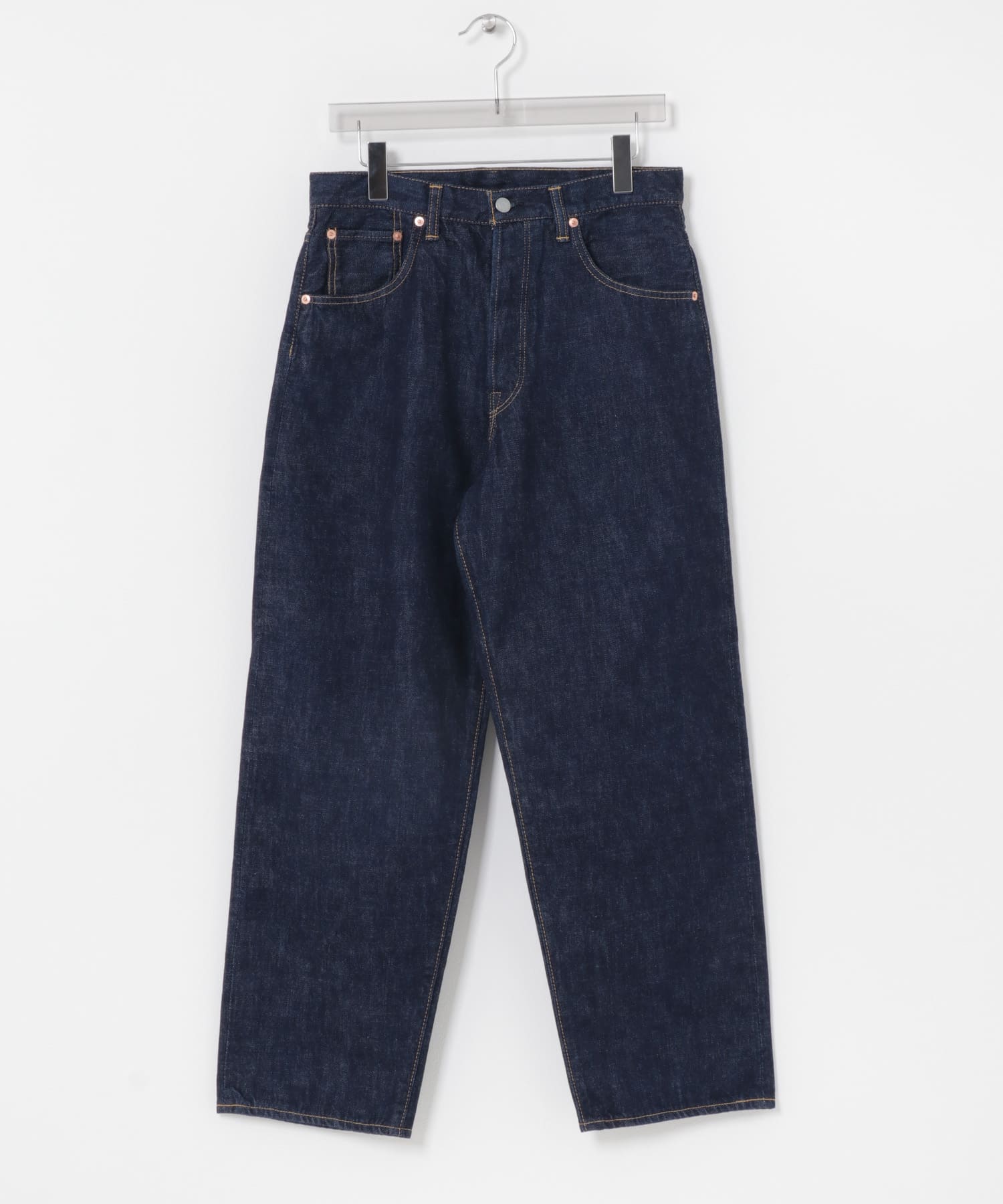 Scye　DENIM BAGGY JEANS