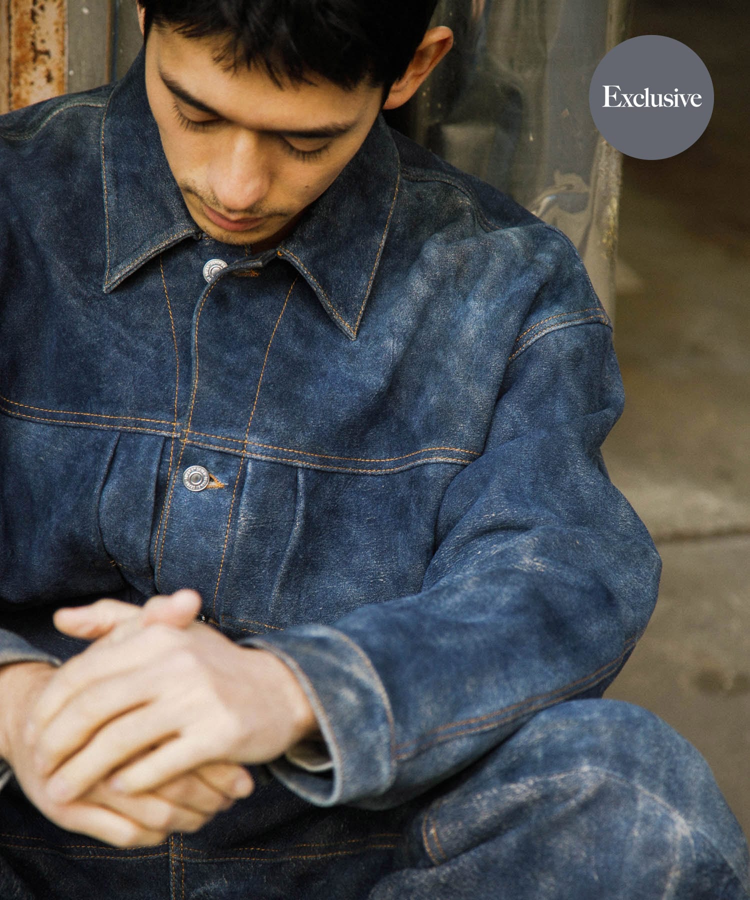 『別注』SEVEN BY SEVEN×URBAN RESEARCH　1ST TYPE LEATHER JACKET