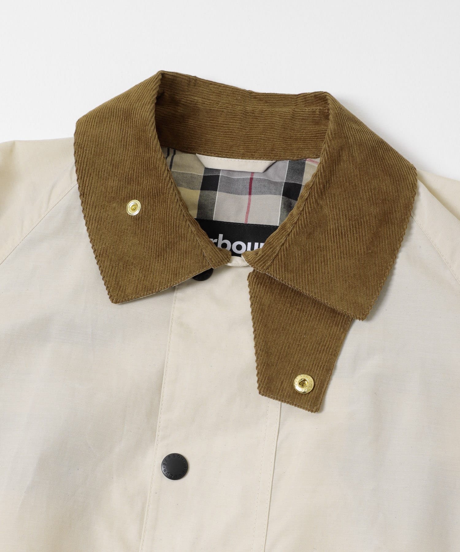 Barbour　ICONS TRANSPORT CASUAL JACKET OATMEAL M