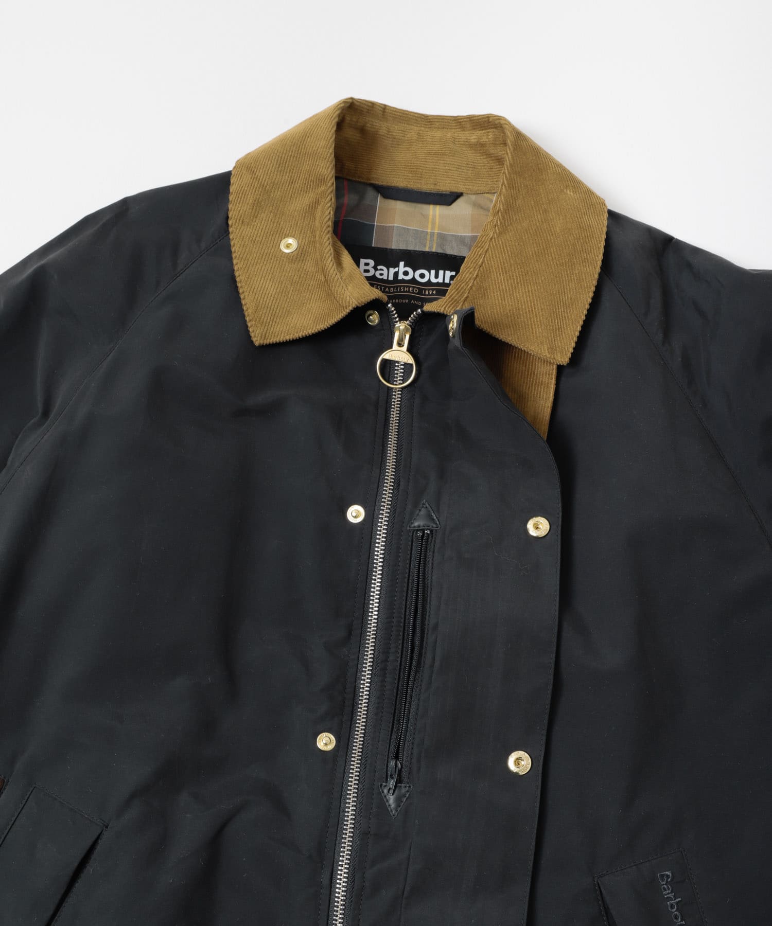 Barbour　ICONS TRANSPORT CASUAL JACKET DARK NAVY M