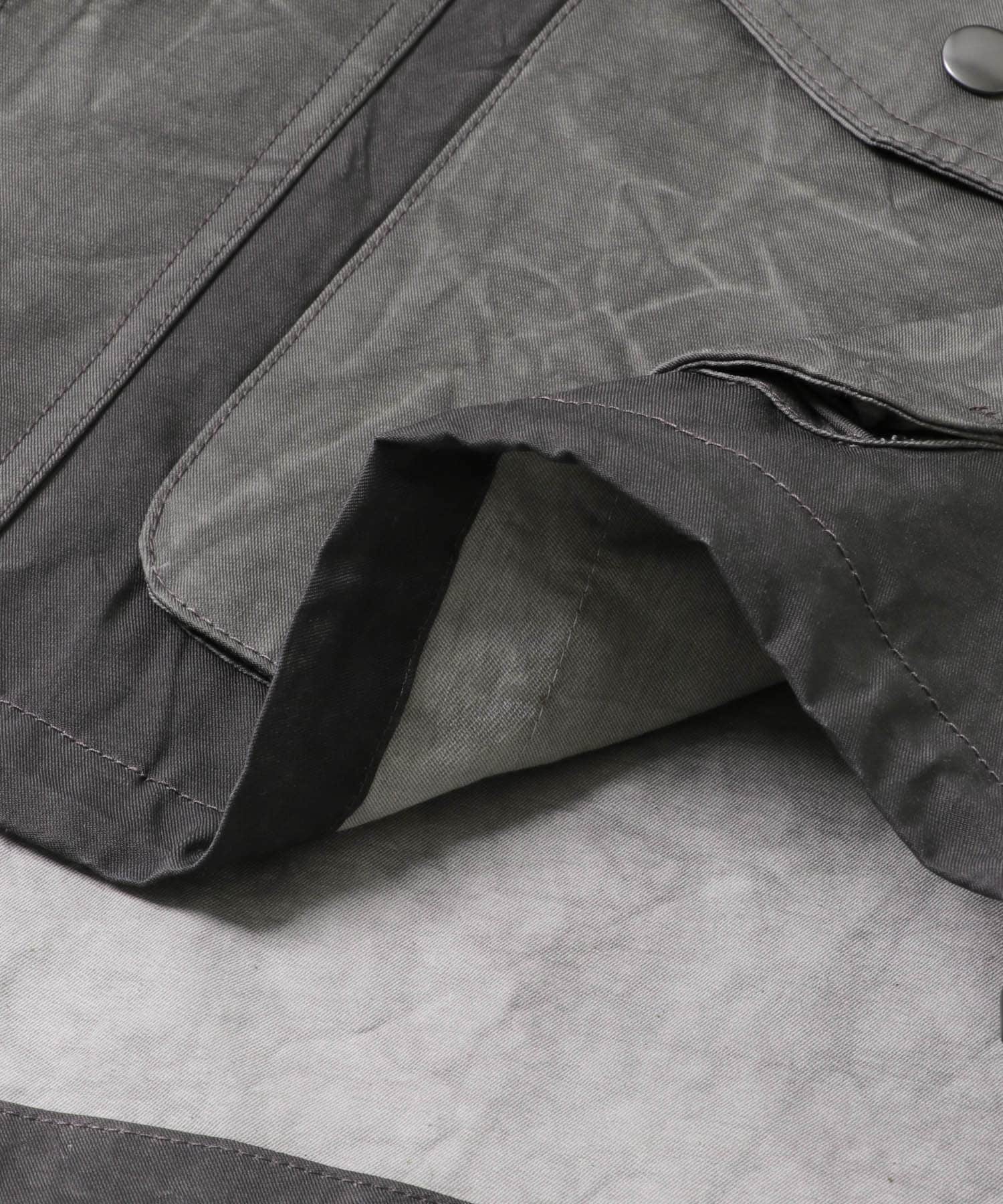 Andersson Bell　UNI TIE-DYED B.SHELL JACKET CHARCOAL L