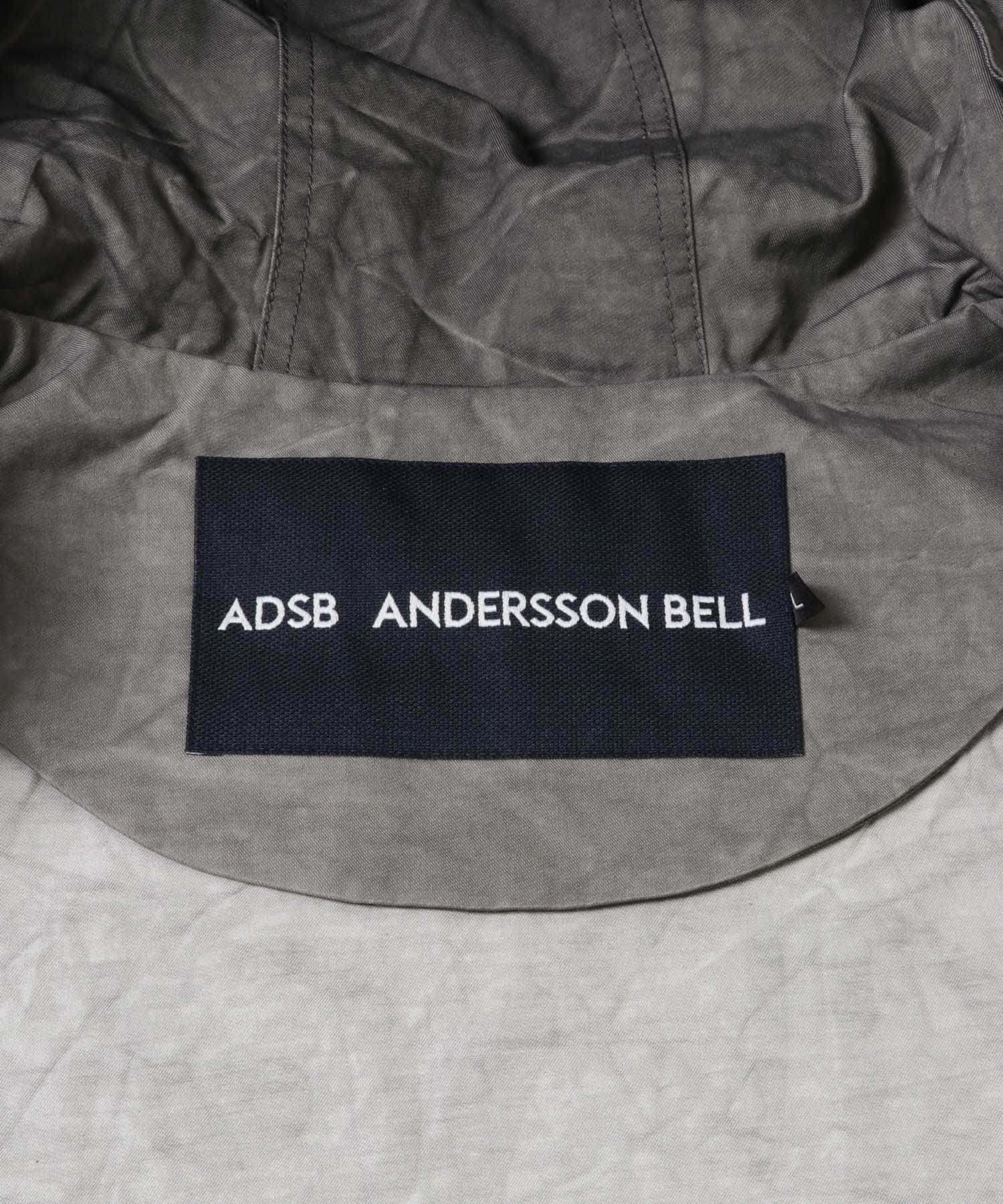 Andersson Bell　UNI TIE-DYED B.SHELL JACKET CHARCOAL L