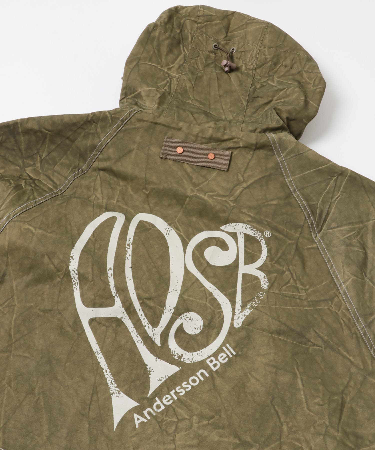 Andersson Bell　UNI TIE-DYED B.SHELL JACKET BEIGE L