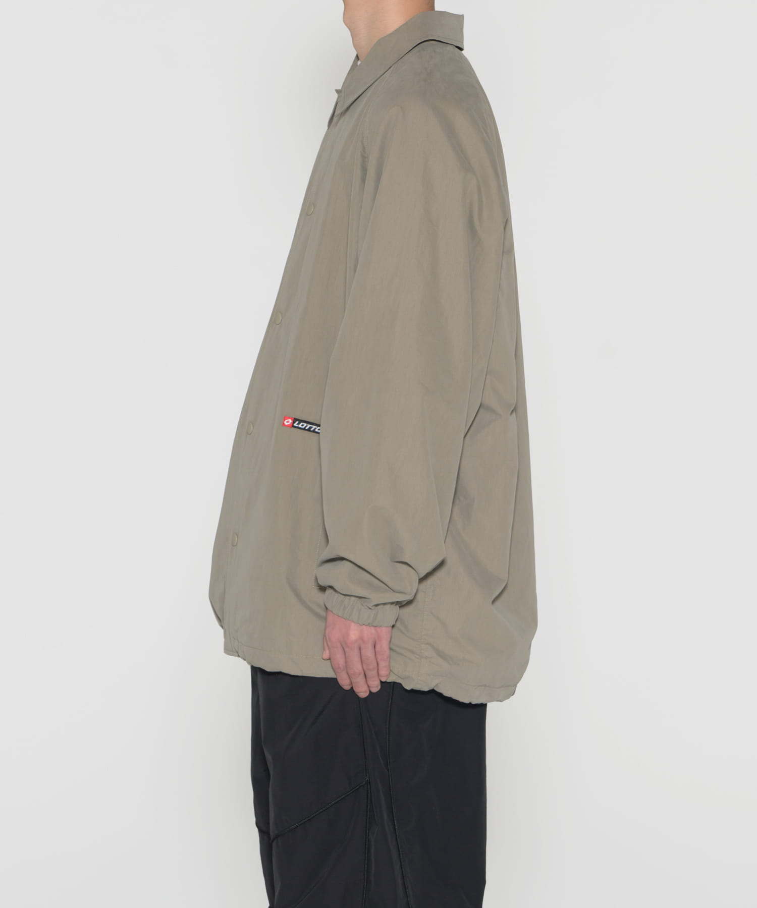 LOTTO　AUTHENTIC COACH JACKET KHAKI M