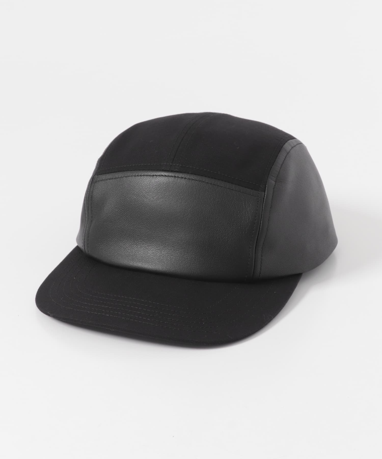 KIJIMA TAKAYUKI　DUCK&GOAT SKIN JET CAP