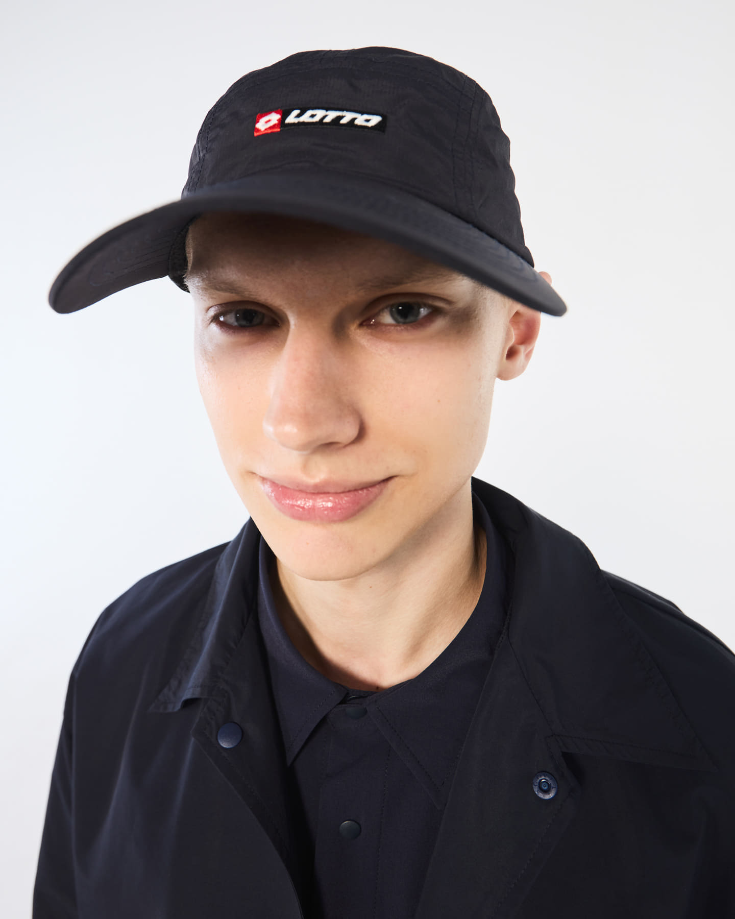 LOTTO　NYLON JET CAP BLACK Free