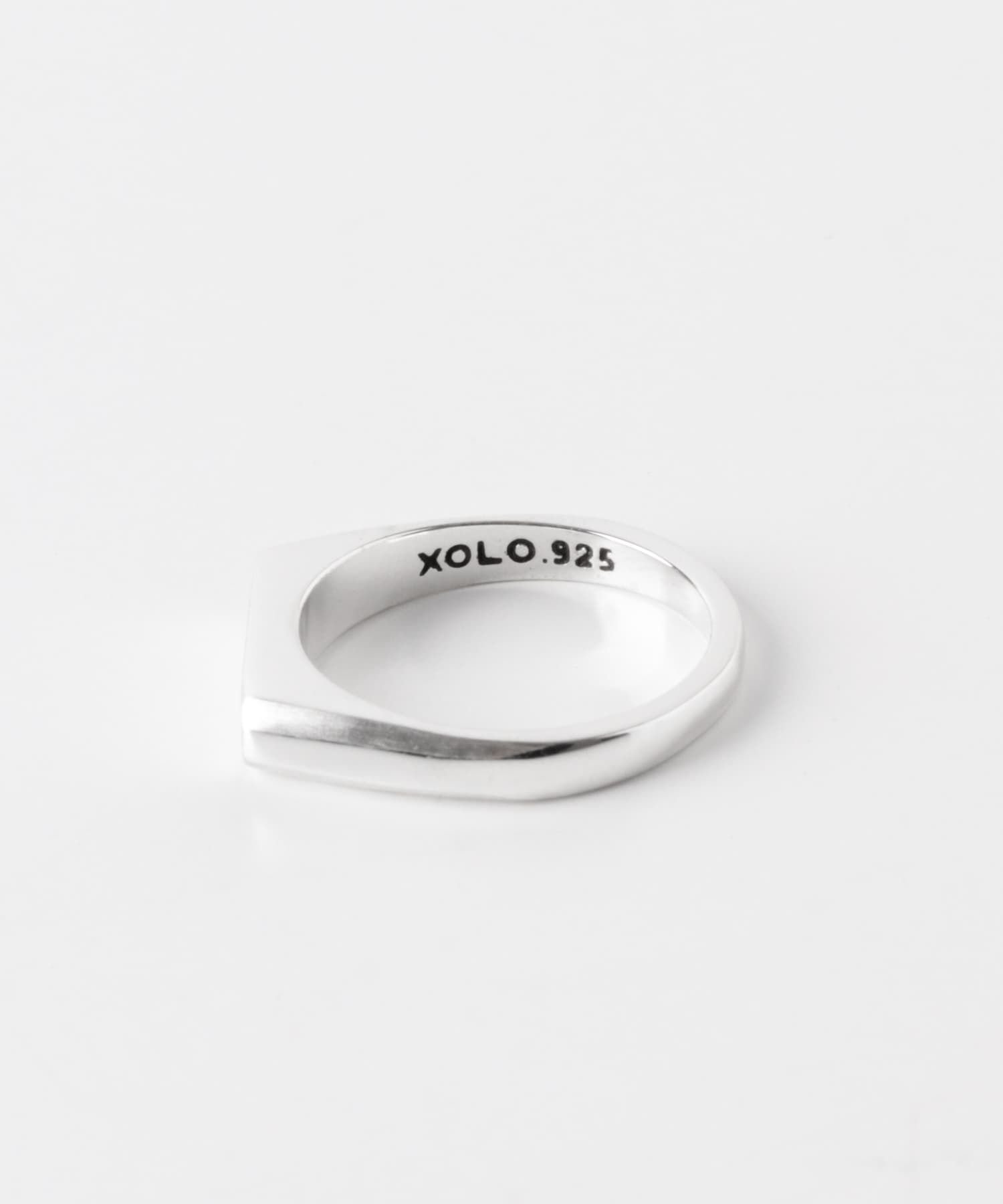 XOLO × URBAN RESEARCH SignetRing XOLO SIGNET WITH HAIR LINE R(L SILVER): アクセサリー｜URBAN