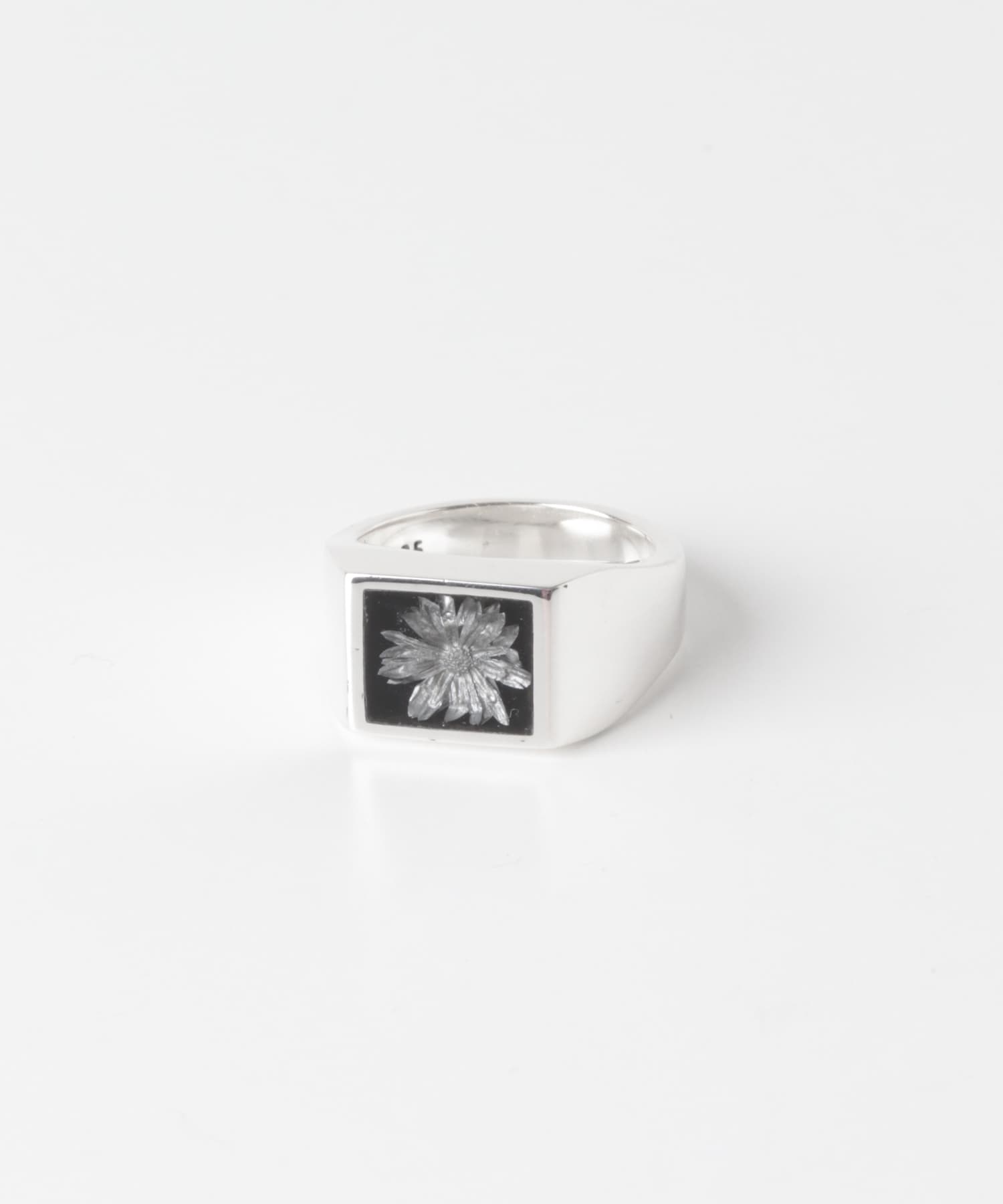 XOLO × URBAN RESEARCH SignetRing XOLO SIGNET RING WITH BLACK(L SILVER): アクセサリー｜URBAN