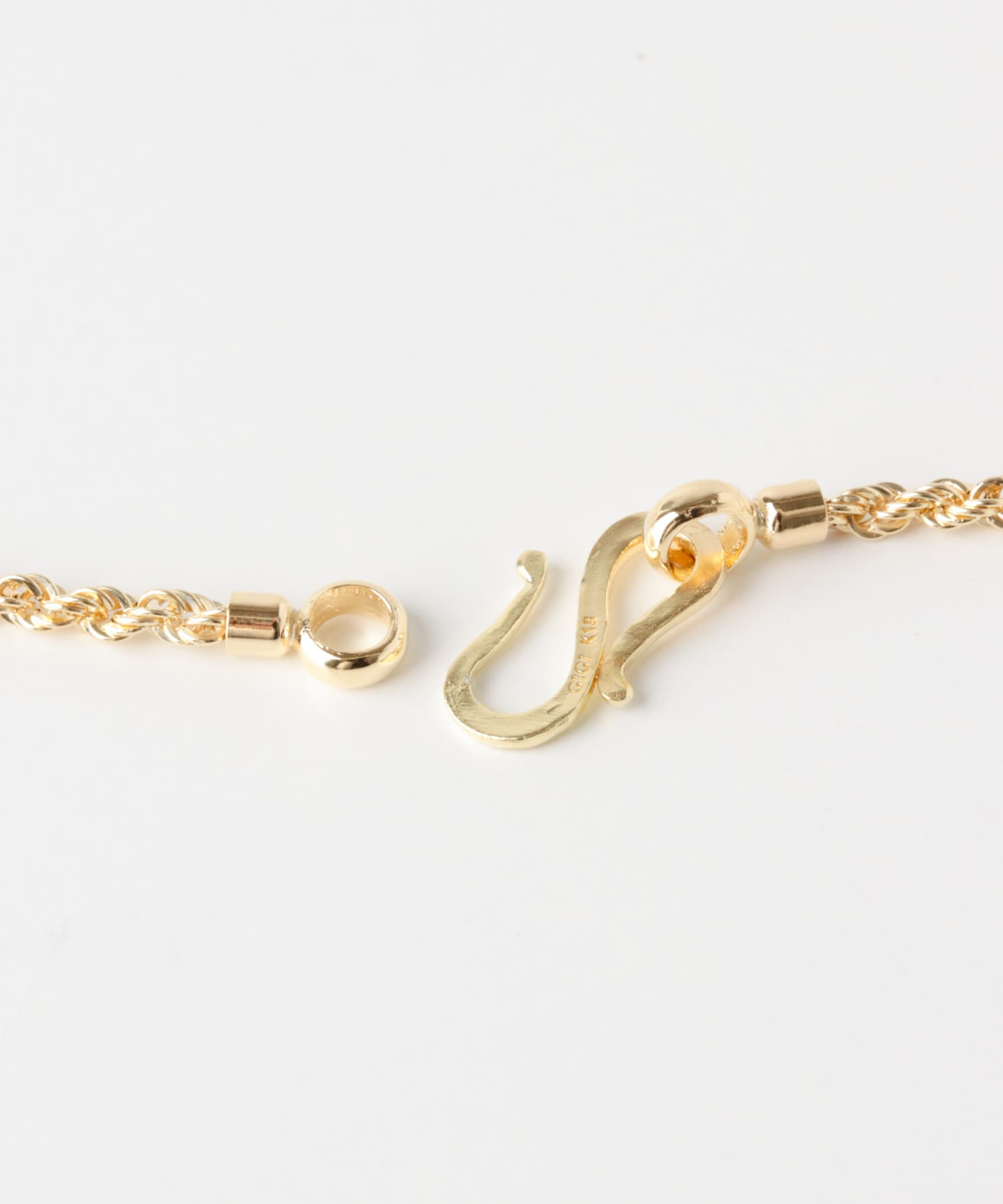 GIGI　FRENCH ROPE CHAIN B 18YG 19