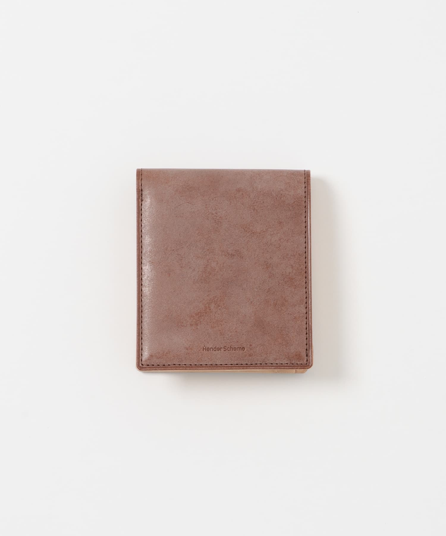 Hender Scheme　HALF FOLDED WALLET Brown Free