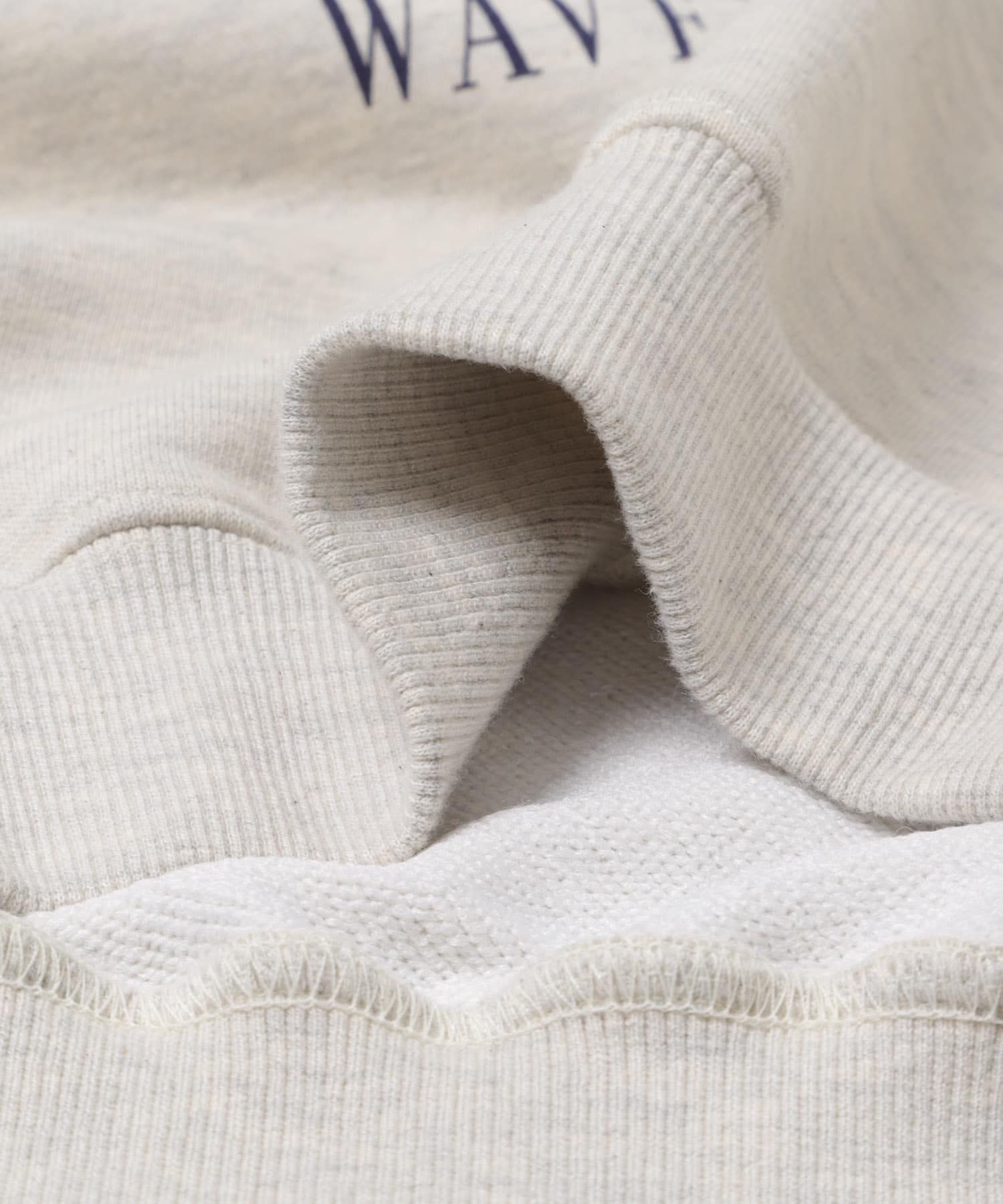 『別注』WAVEUNIO×URBAN RESEARCH　SWEAT SHIRTS OATMEAL One