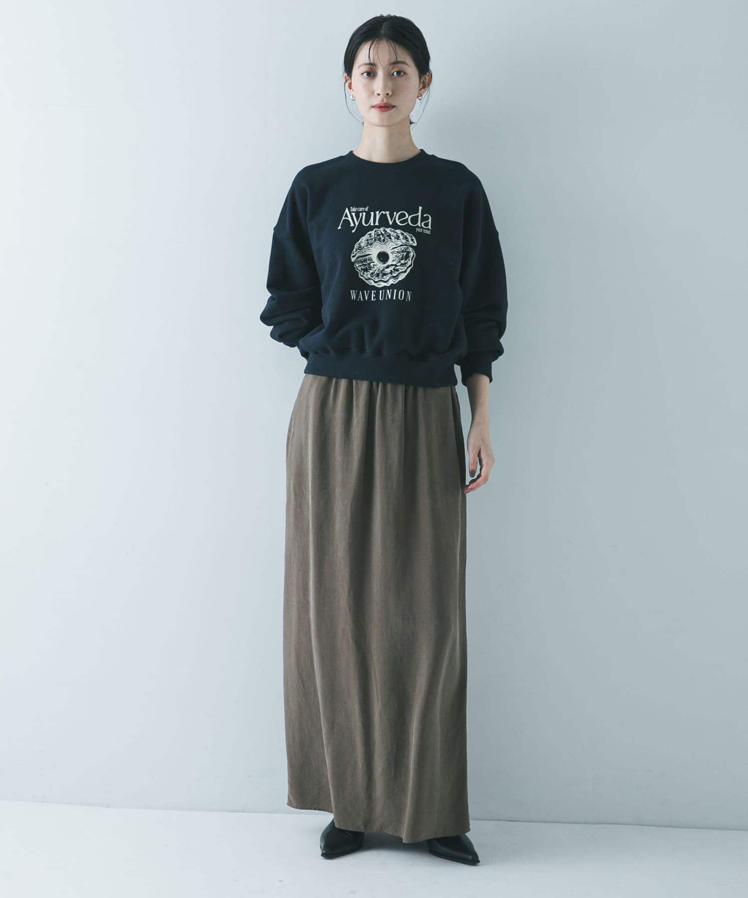 身長：166cm サイズ：One