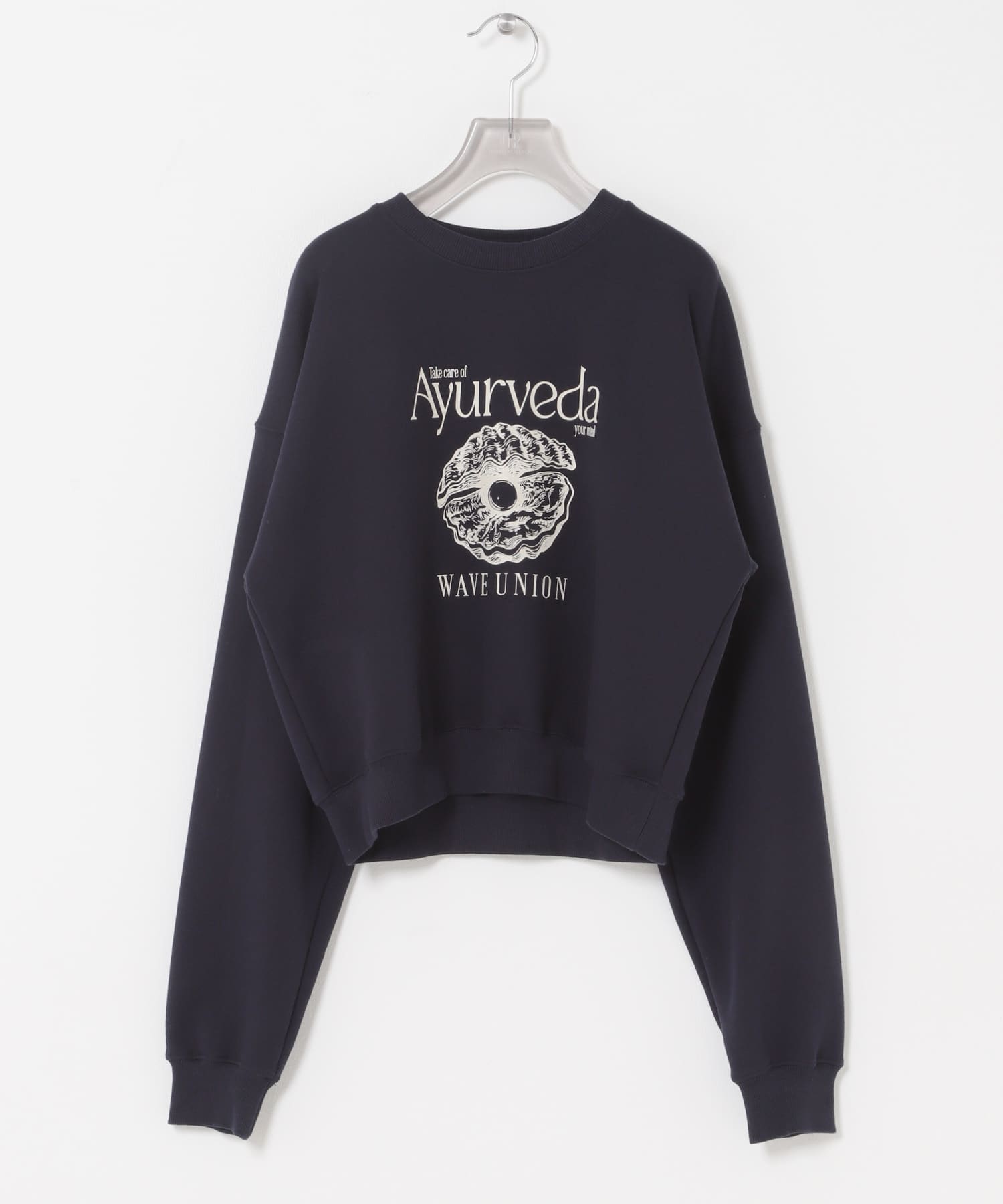 『別注』WAVEUNIO×URBAN RESEARCH　SWEAT SHIRTS NAVY One