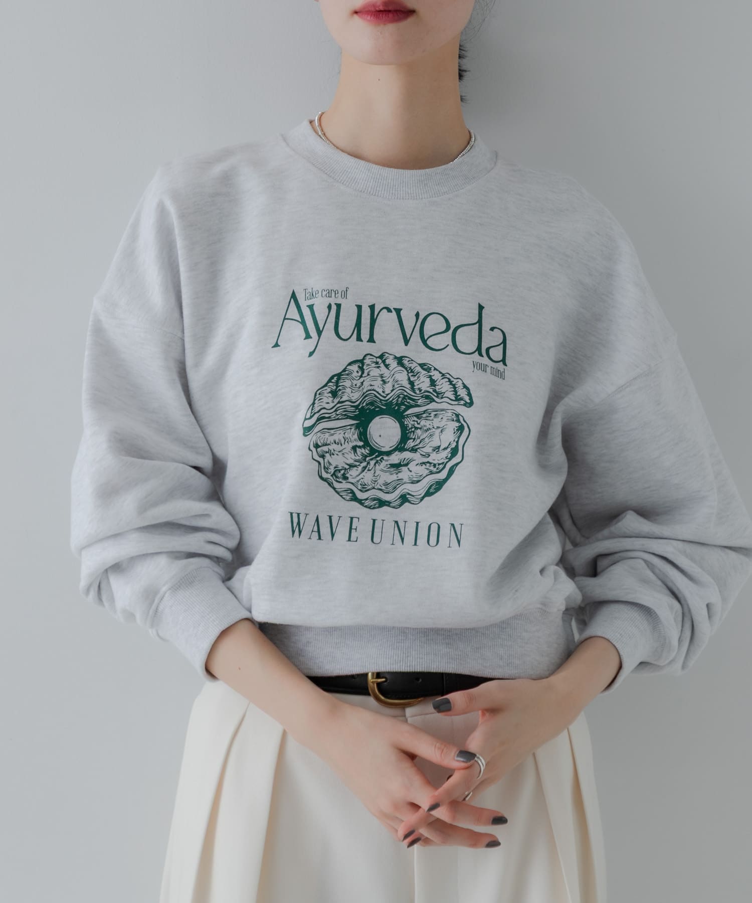 身長：166cm サイズ：One