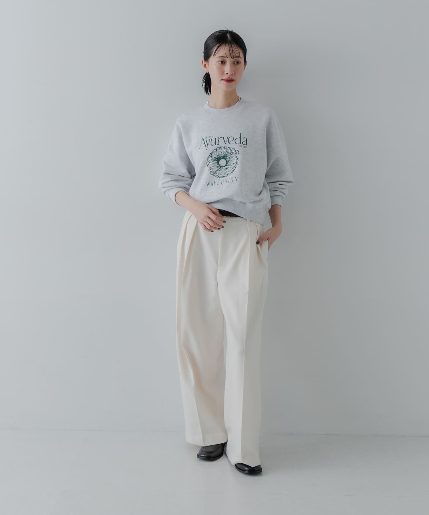 身長：166cm サイズ：One