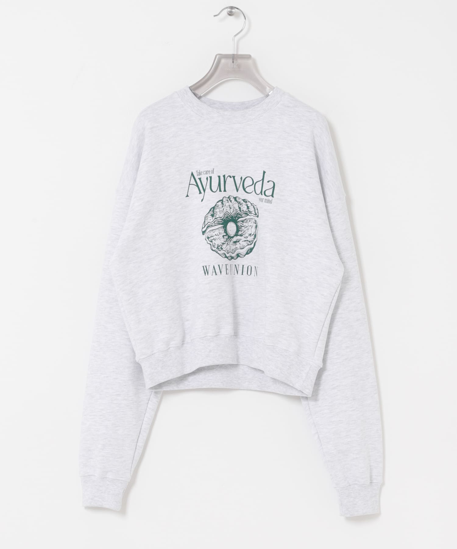 『別注』WAVEUNIO×URBAN RESEARCH　SWEAT SHIRTS H GRAY One