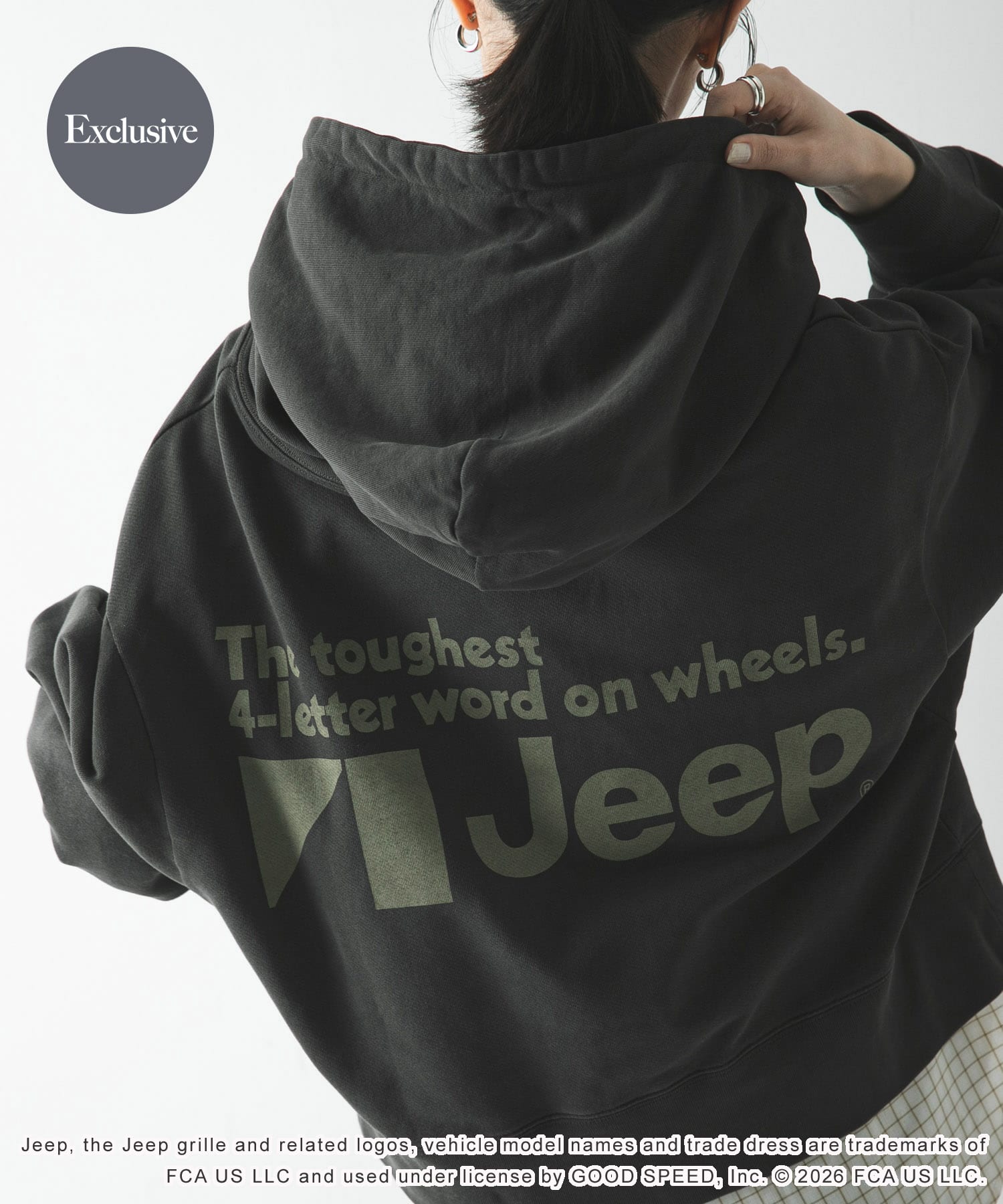 『別注』GOOD ROCK SPEED×URBAN RESEARCH　ジープ HOODIE
