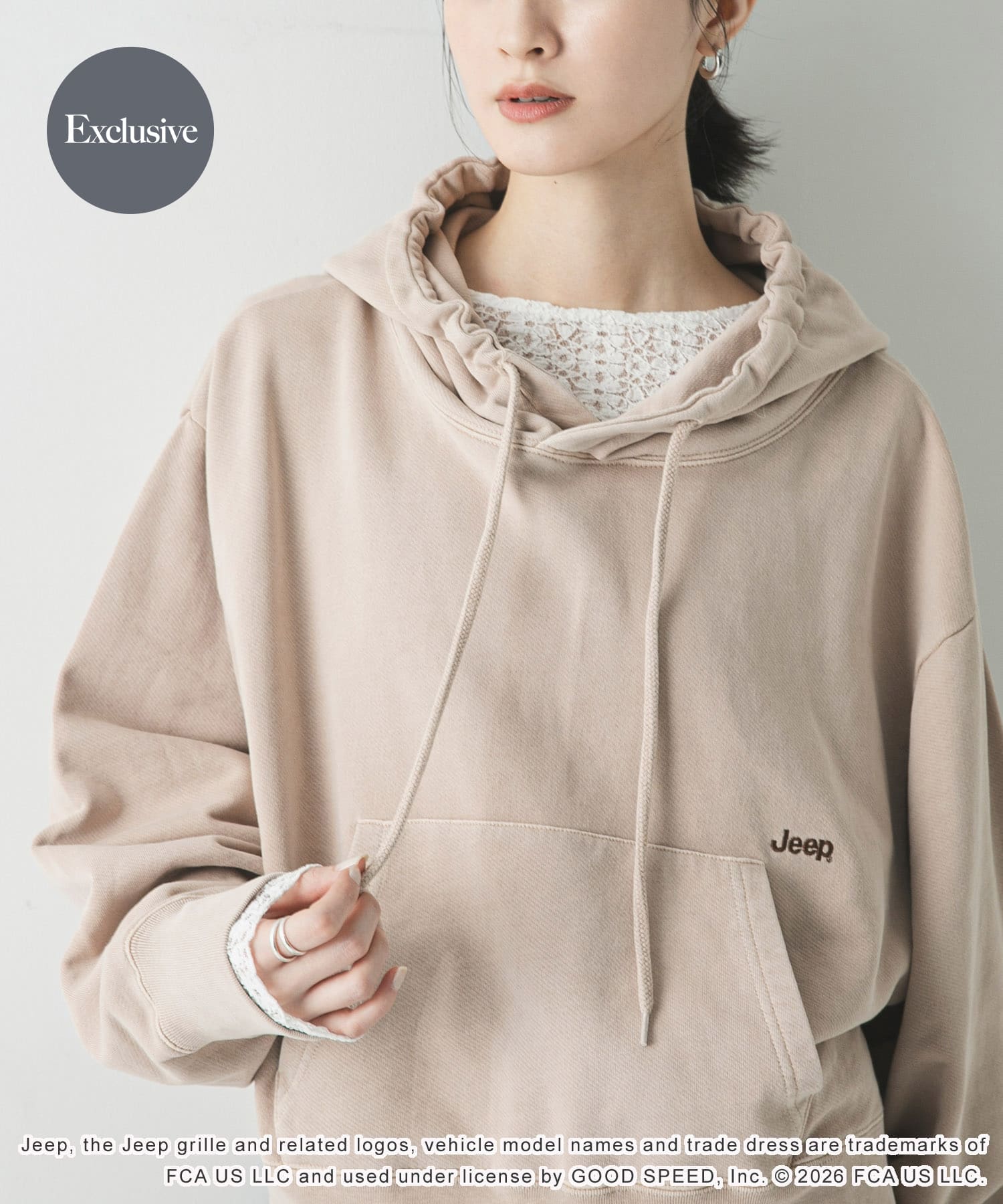 『別注』GOOD ROCK SPEED×URBAN RESEARCH　ジープ HOODIE