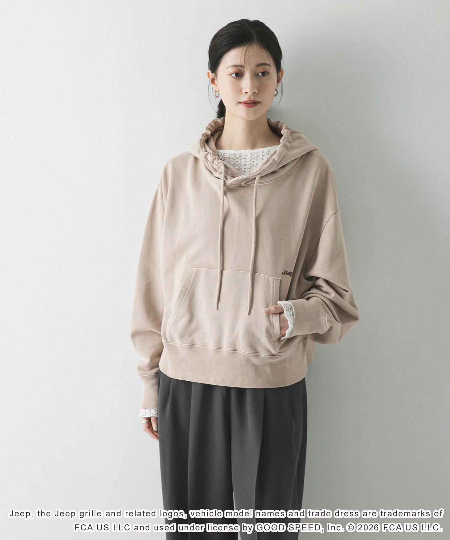 身長：166cm サイズ：Free