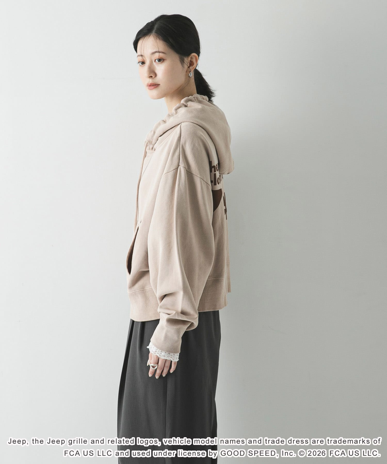 身長：166cm サイズ：Free